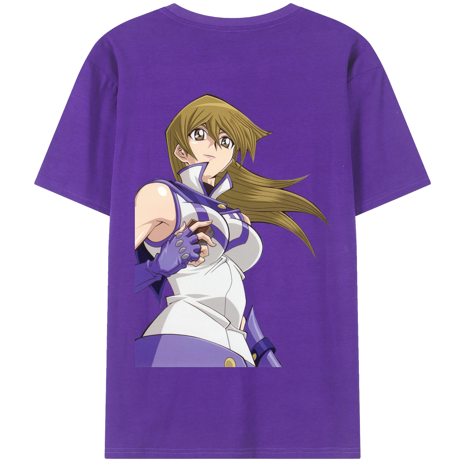 （画像用） 遊☆戯☆王 Yu-Gi-Oh! 綿100％半袖Tシャツ（背面プリント）