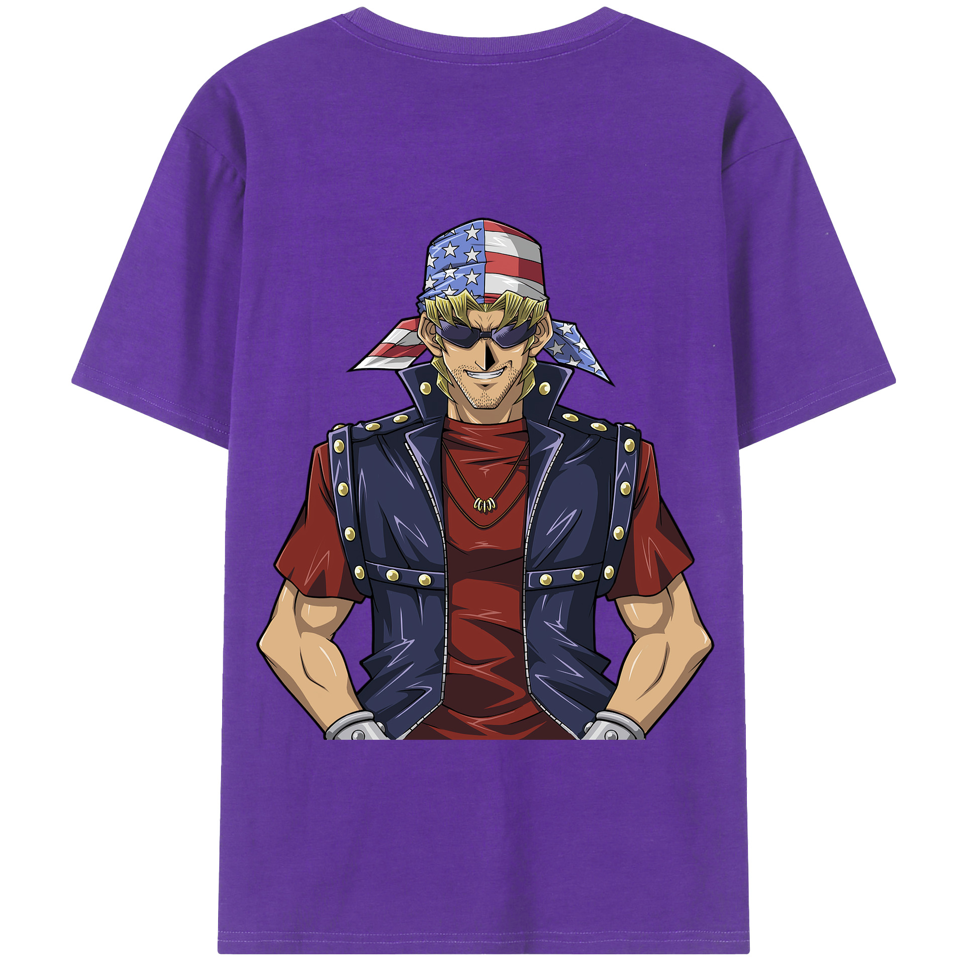 （画像用） 遊☆戯☆王 Yu-Gi-Oh! 綿100％半袖Tシャツ（背面プリント）