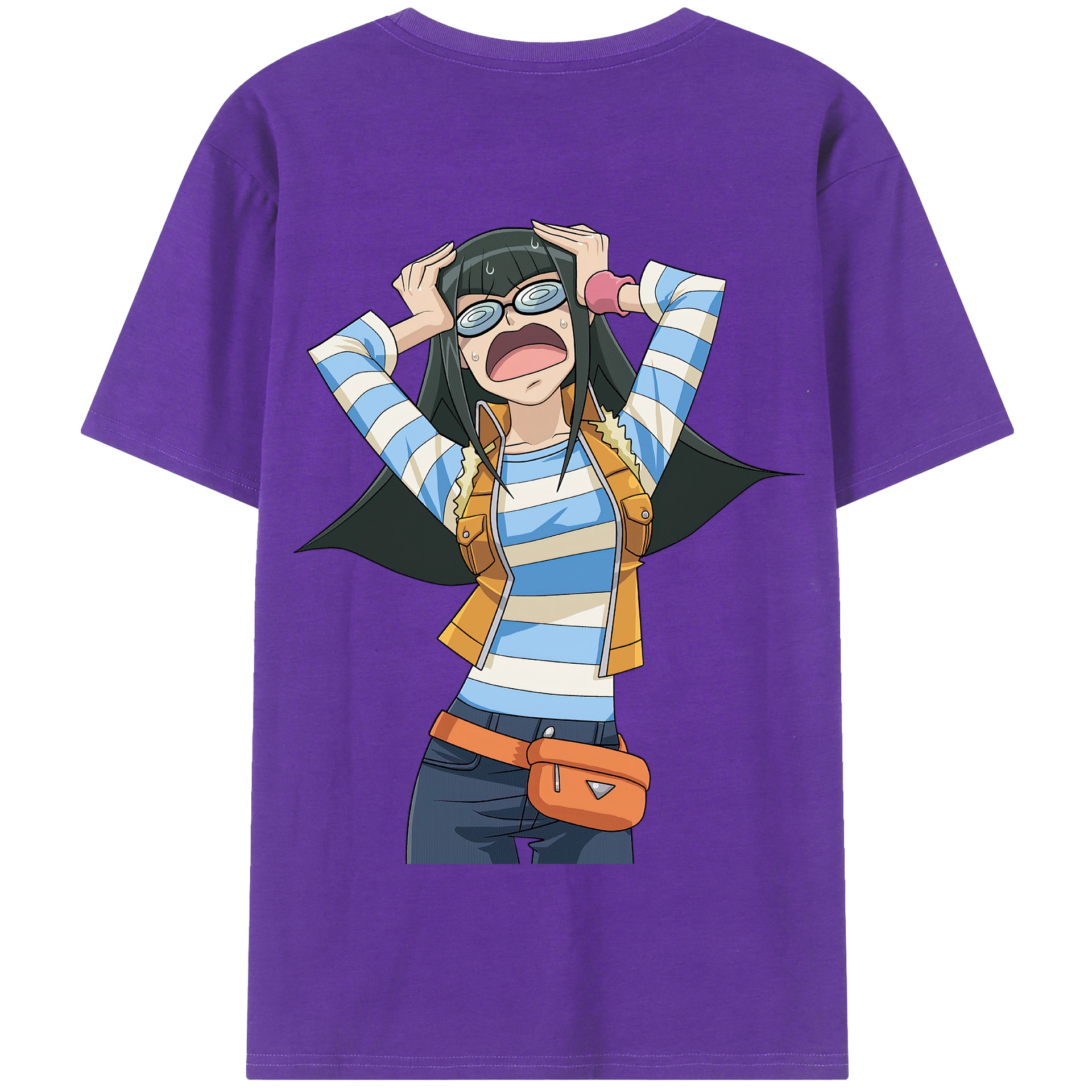（画像用） 遊☆戯☆王 Yu-Gi-Oh! 綿100％半袖Tシャツ（背面プリント）