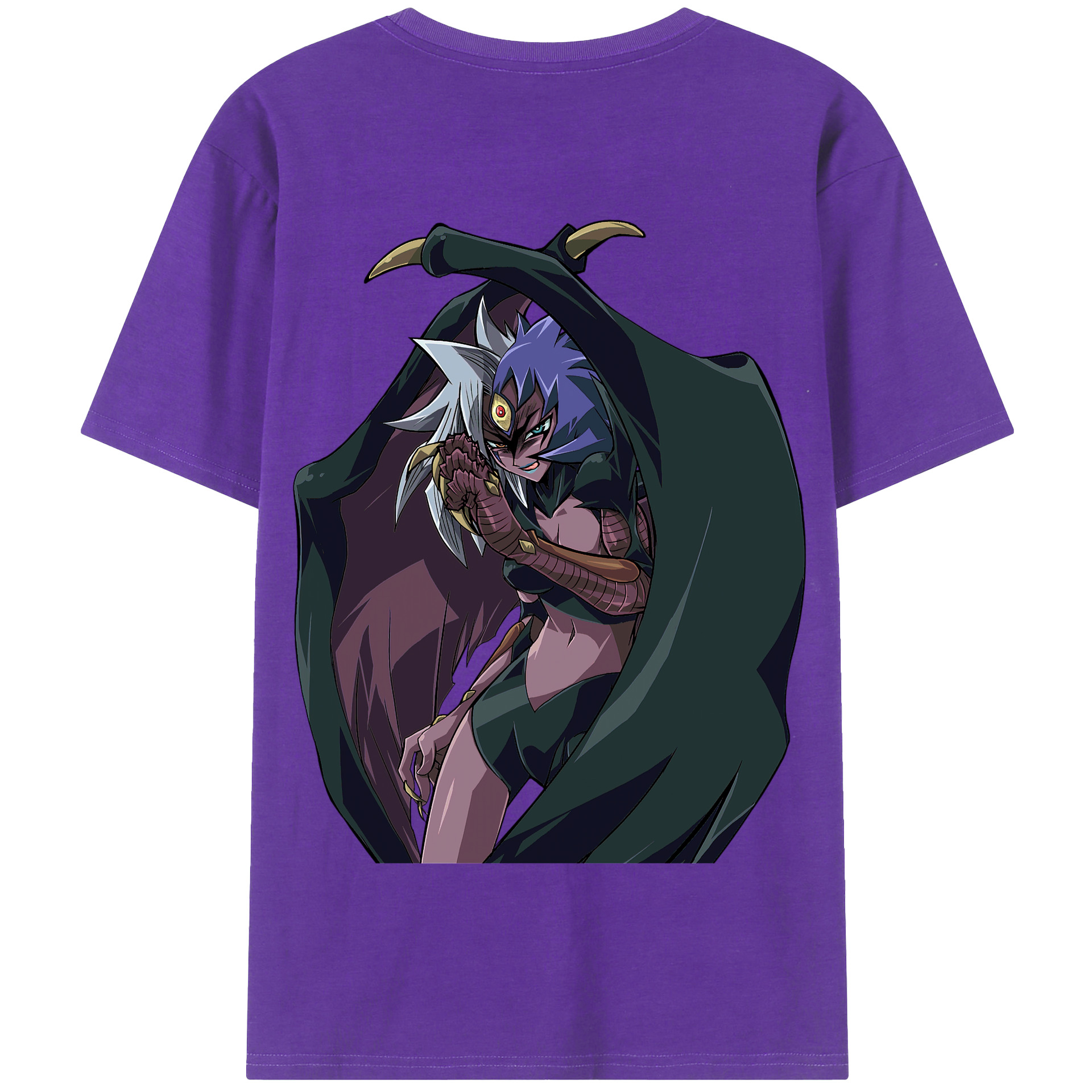（画像用） 遊☆戯☆王 Yu-Gi-Oh! 綿100％半袖Tシャツ（背面プリント）