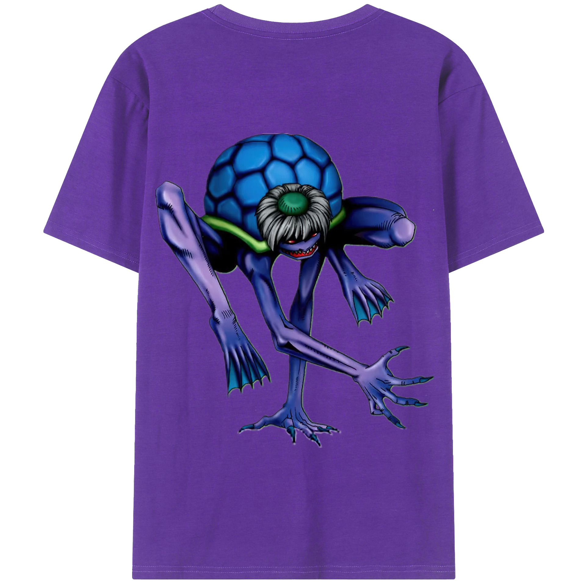 （画像用） 遊☆戯☆王 Yu-Gi-Oh! 綿100％半袖Tシャツ（背面プリント）