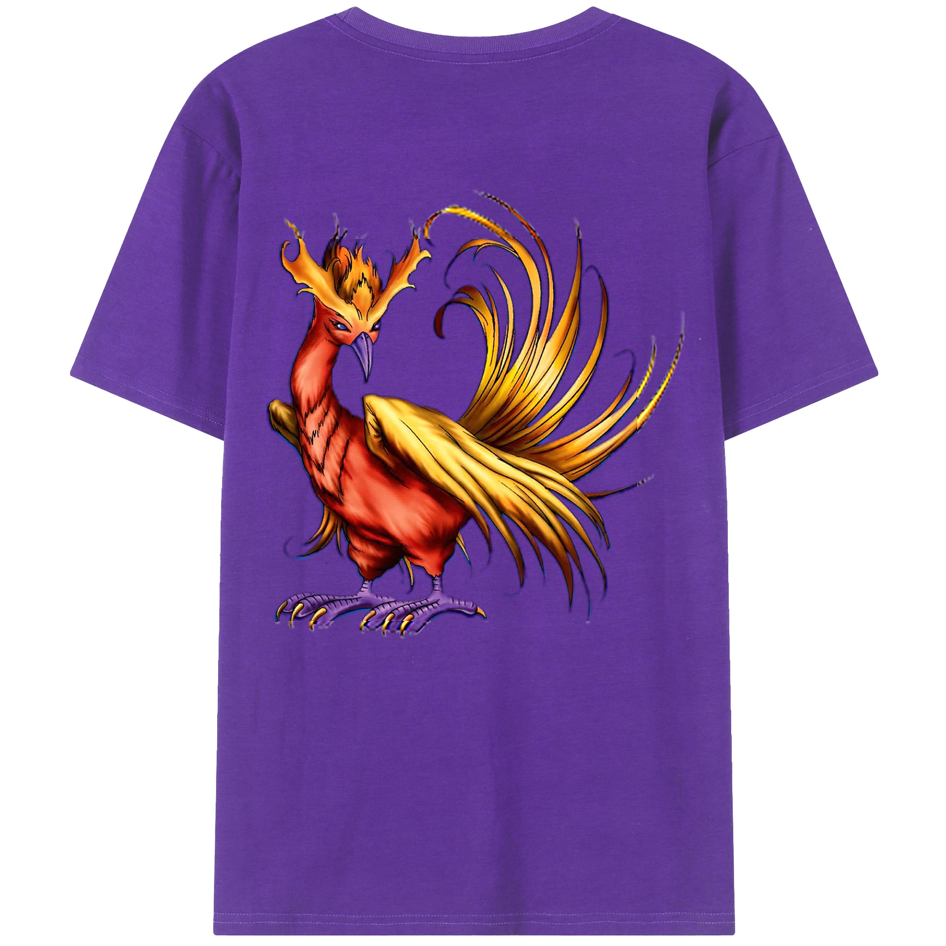 （画像用） 遊☆戯☆王 Yu-Gi-Oh! 綿100％半袖Tシャツ（背面プリント）