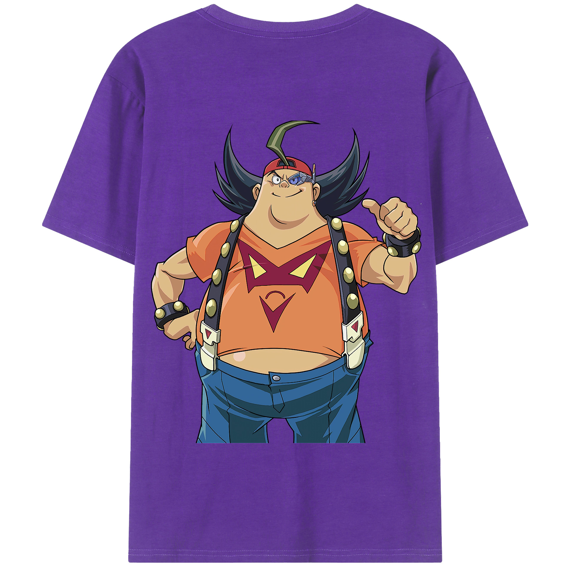 （画像用） 遊☆戯☆王 Yu-Gi-Oh! 綿100％半袖Tシャツ（背面プリント）