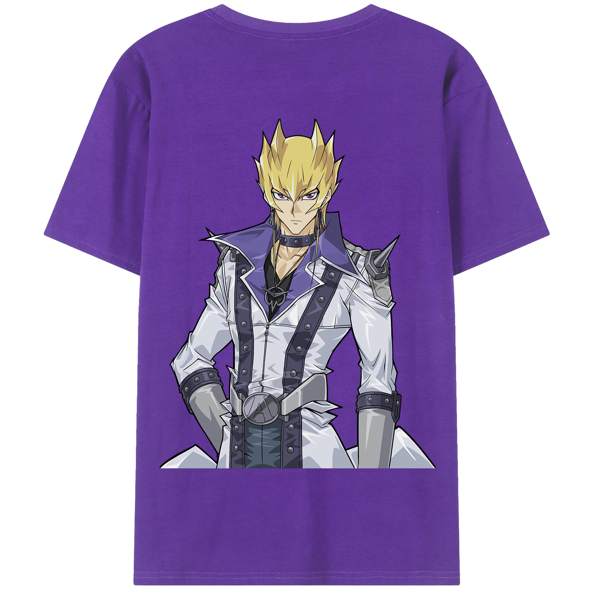 （画像用） 遊☆戯☆王 Yu-Gi-Oh! 綿100％半袖Tシャツ（背面プリント）