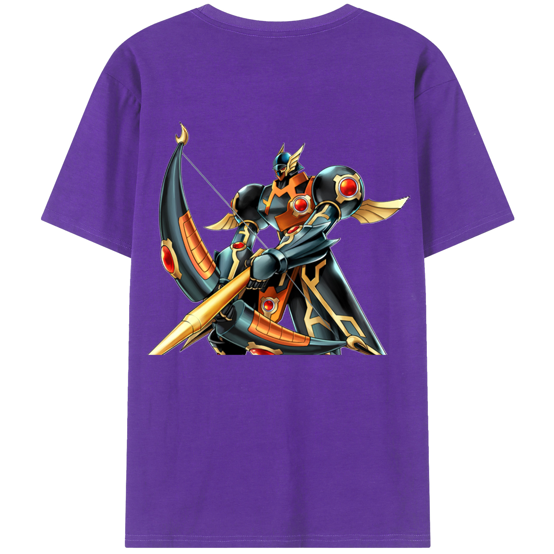 （画像用） 遊☆戯☆王 Yu-Gi-Oh! 綿100％半袖Tシャツ（背面プリント）