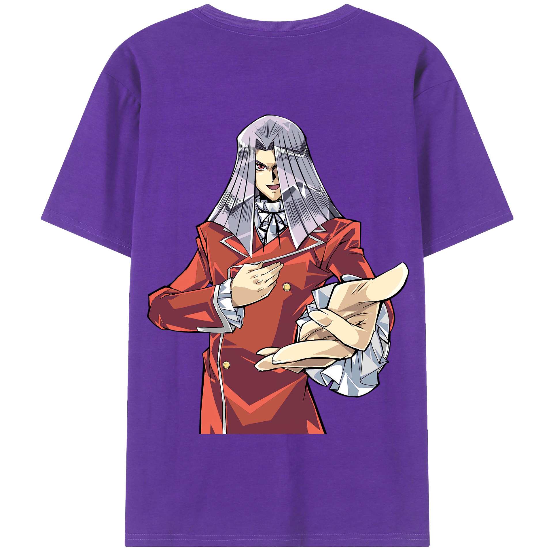 （画像用） 遊☆戯☆王 Yu-Gi-Oh! 綿100％半袖Tシャツ（背面プリント）