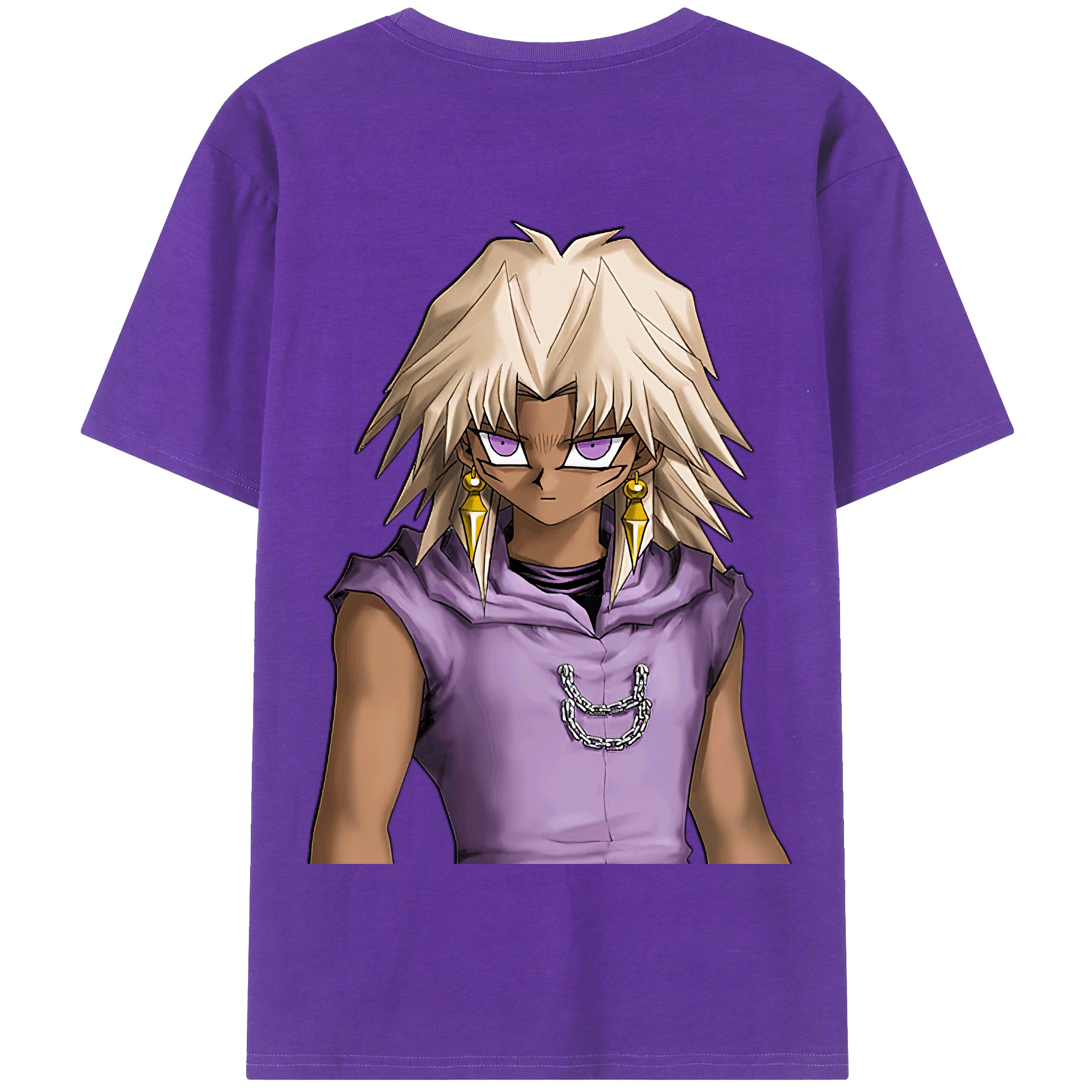 （画像用） 遊☆戯☆王 Yu-Gi-Oh! 綿100％半袖Tシャツ（背面プリント）