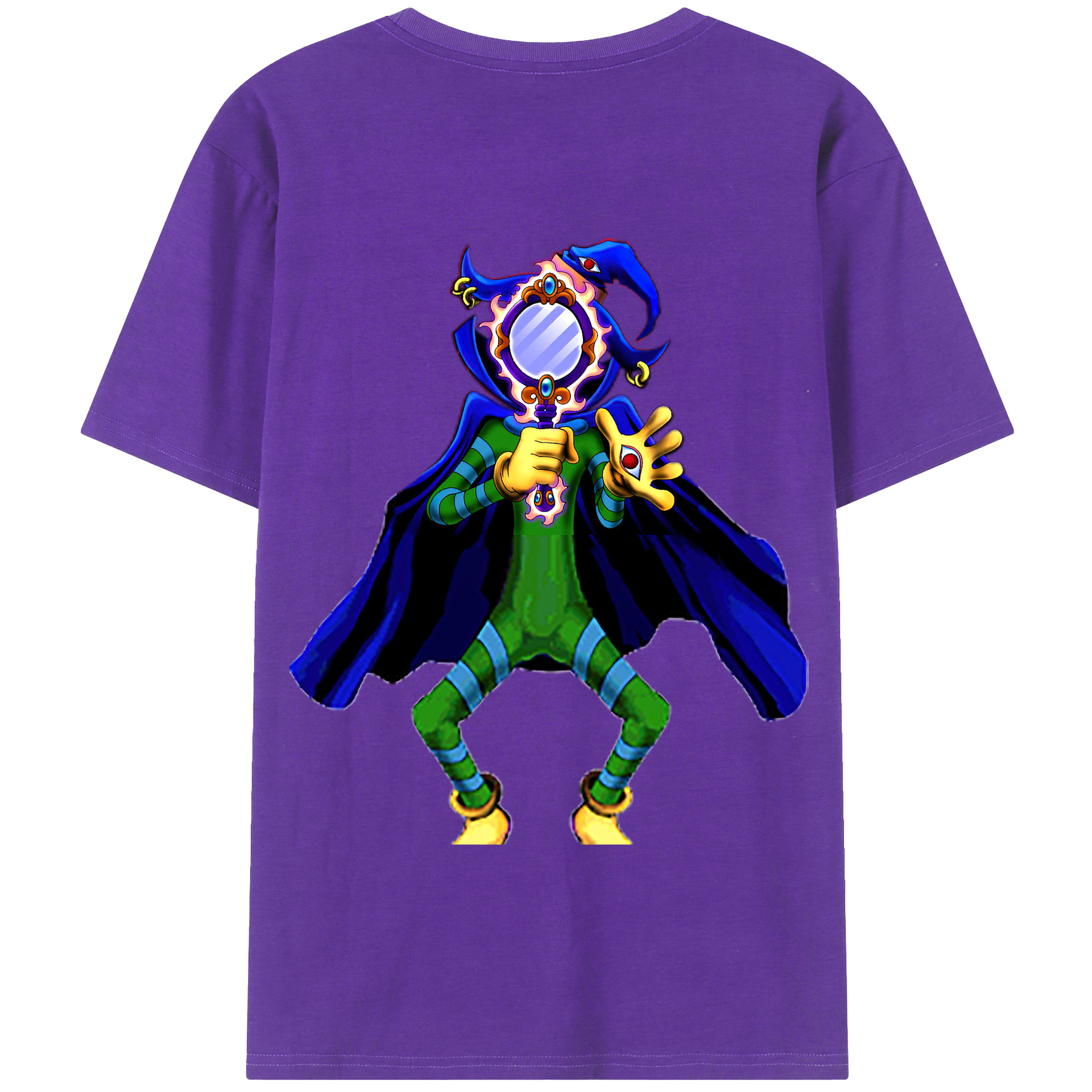 （画像用） 遊☆戯☆王 Yu-Gi-Oh! 綿100％半袖Tシャツ（背面プリント）