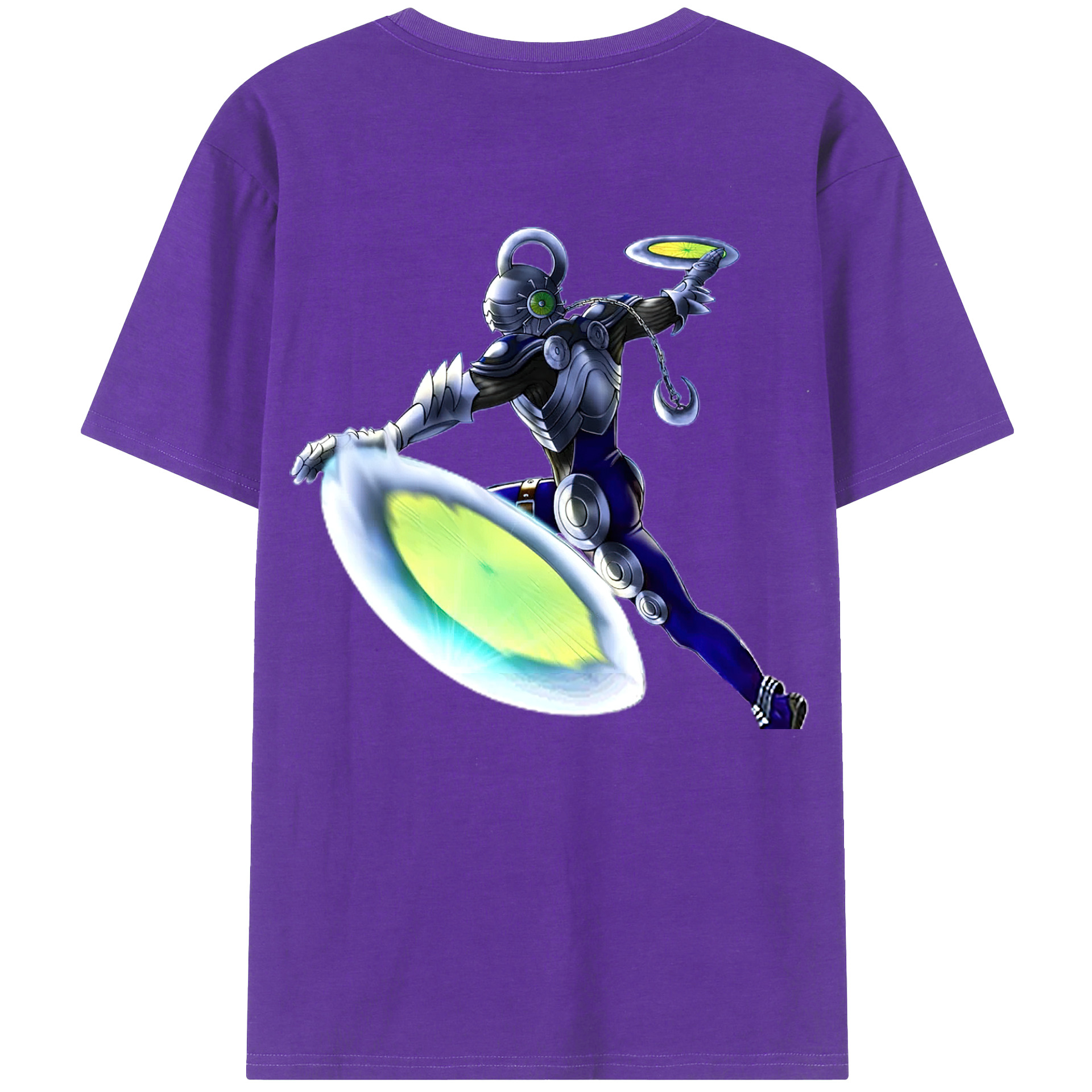 （画像用） 遊☆戯☆王 Yu-Gi-Oh! 綿100％半袖Tシャツ（背面プリント）