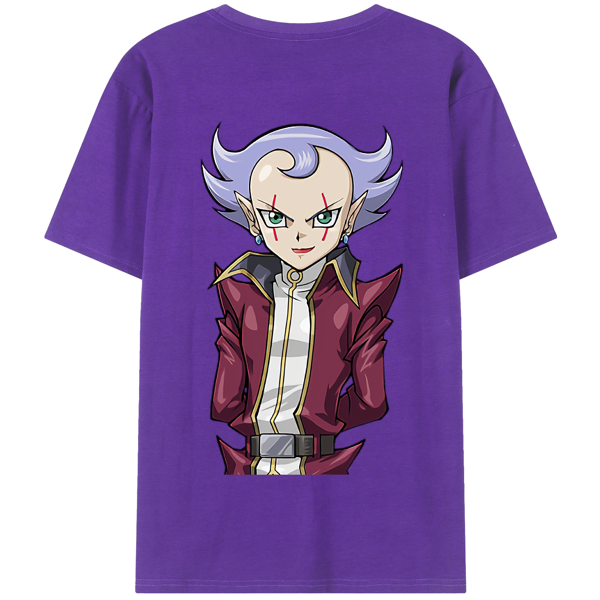 （画像用） 遊☆戯☆王 Yu-Gi-Oh! 綿100％半袖Tシャツ（背面プリント）