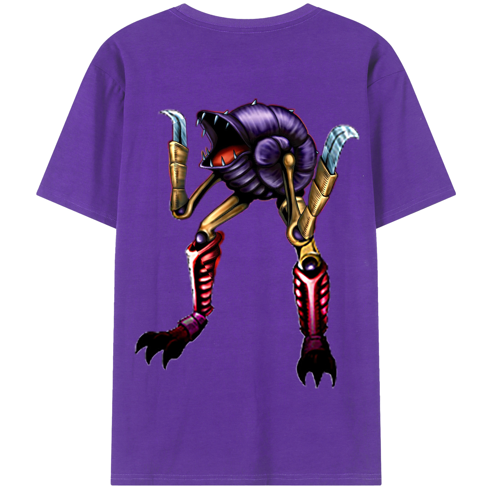 （画像用） 遊☆戯☆王 Yu-Gi-Oh! 綿100％半袖Tシャツ（背面プリント）