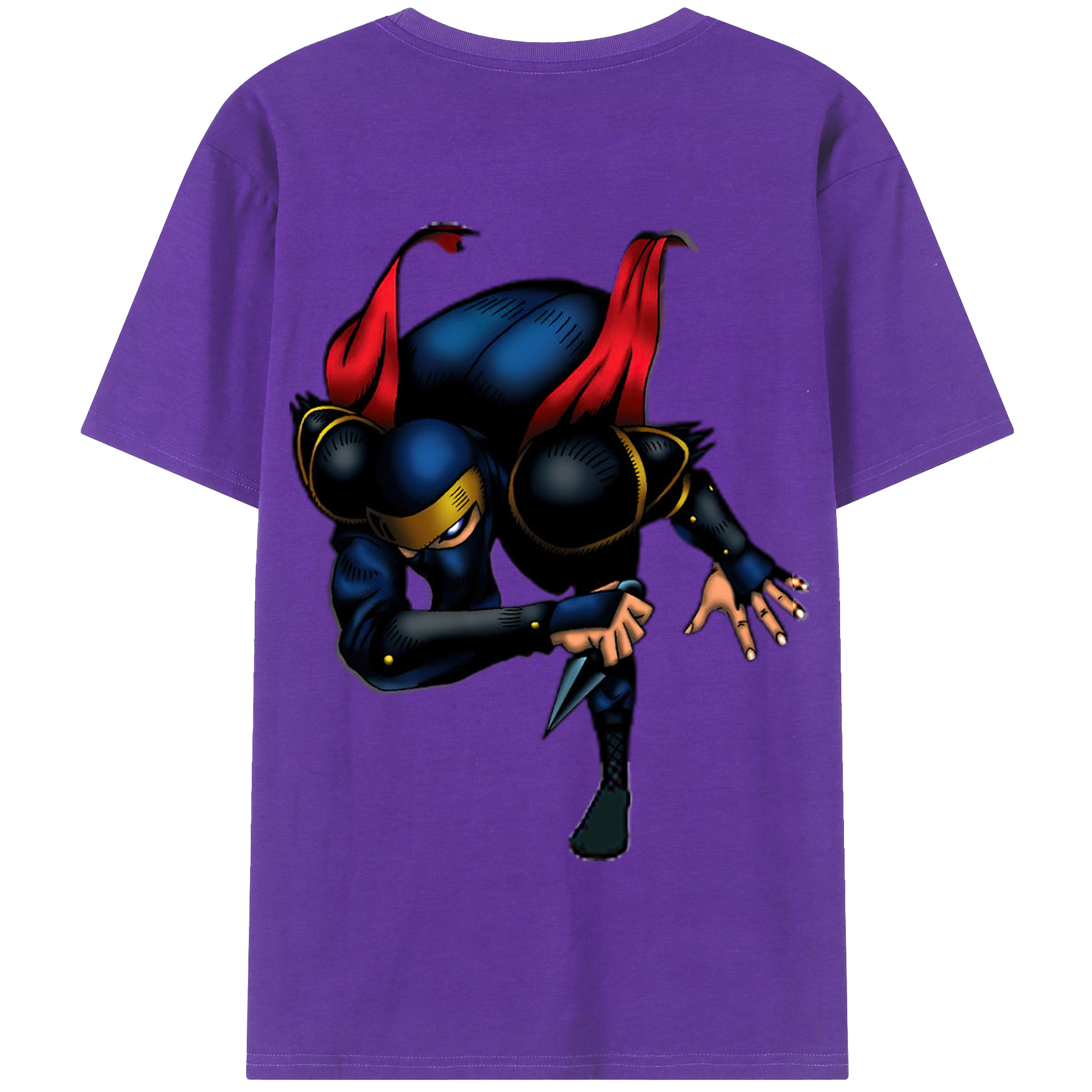 （画像用） 遊☆戯☆王 Yu-Gi-Oh! 綿100％半袖Tシャツ（背面プリント）