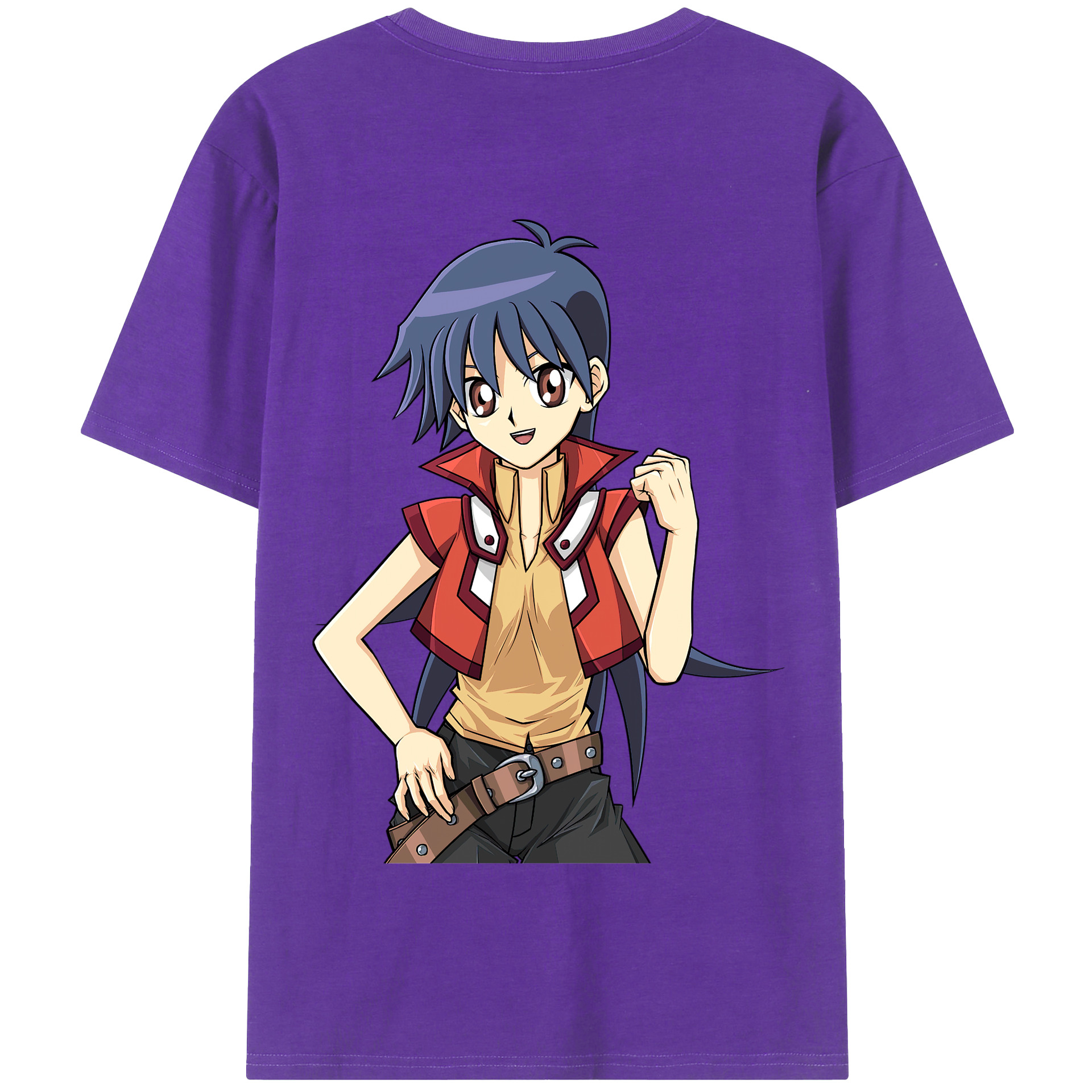 遊☆戯☆王 Yu-Gi-Oh! 綿100％半袖Tシャツ（背面プリント）