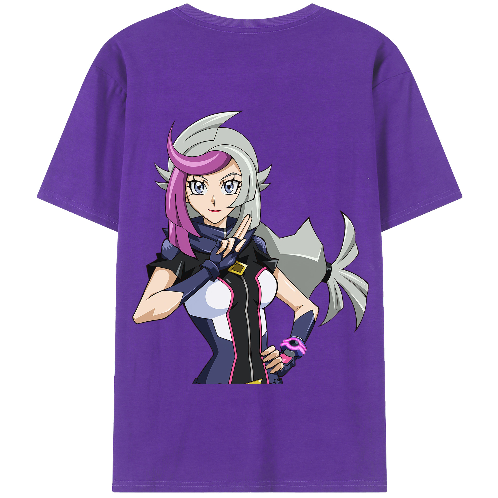 （画像用） 遊☆戯☆王 Yu-Gi-Oh! 綿100％半袖Tシャツ（背面プリント）