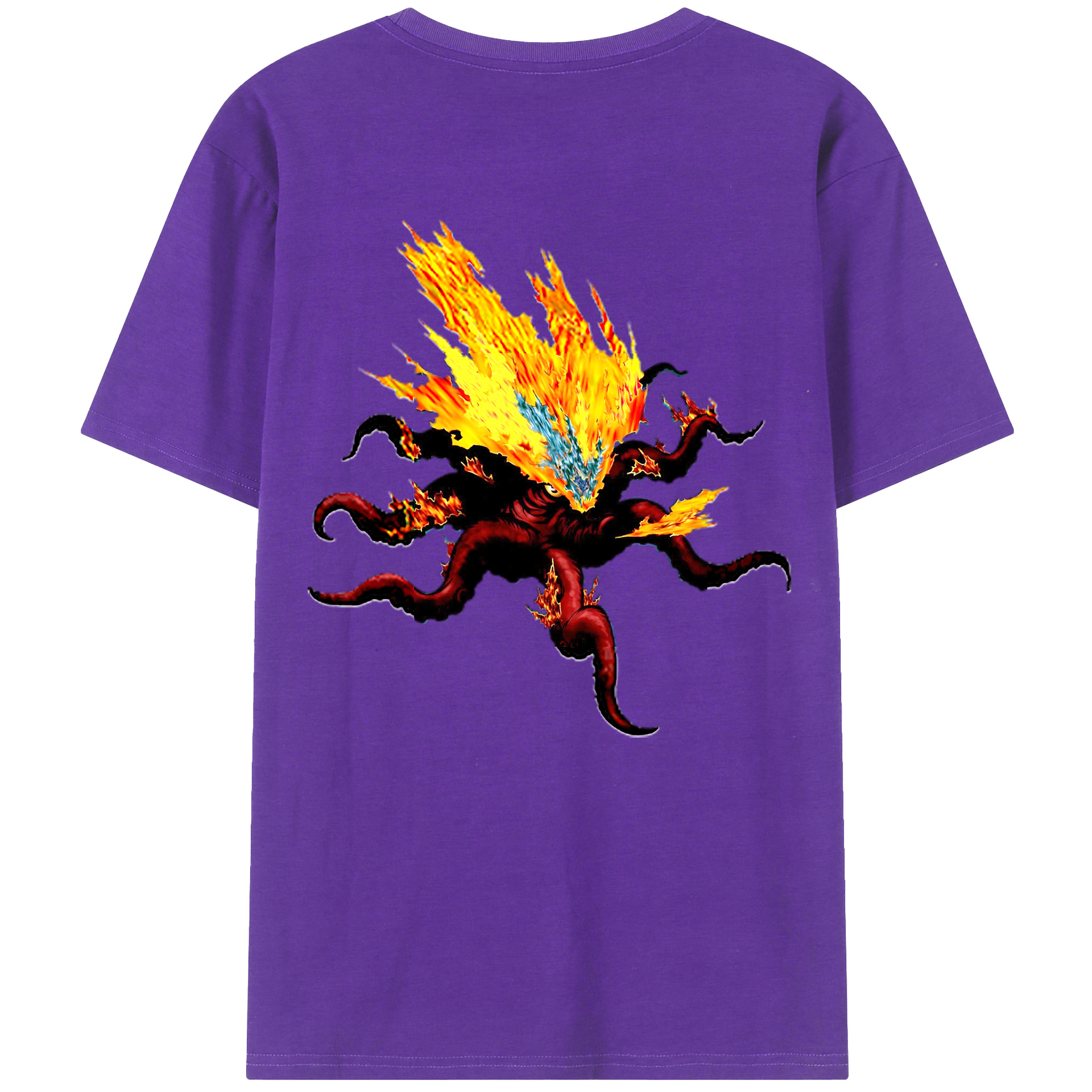 （画像用） 遊☆戯☆王 Yu-Gi-Oh! 綿100％半袖Tシャツ（背面プリント）