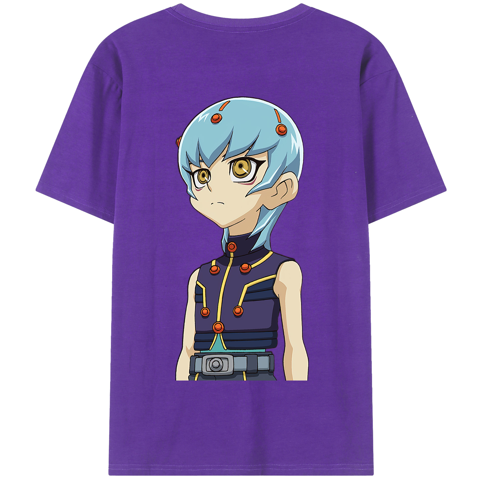 （画像用） 遊☆戯☆王 Yu-Gi-Oh! 綿100％半袖Tシャツ（背面プリント）