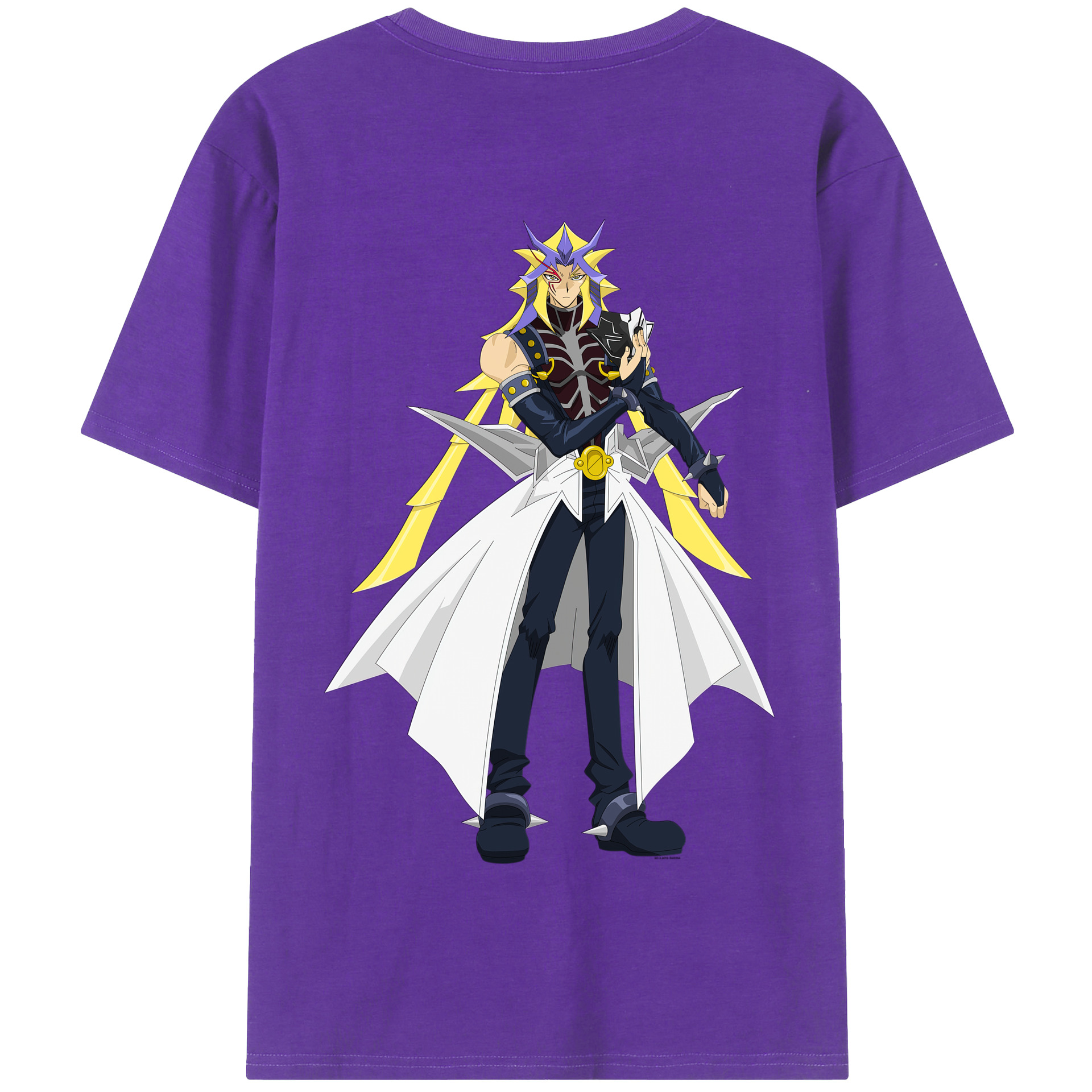 遊☆戯☆王 Yu-Gi-Oh! 綿100％半袖Tシャツ（背面プリント）