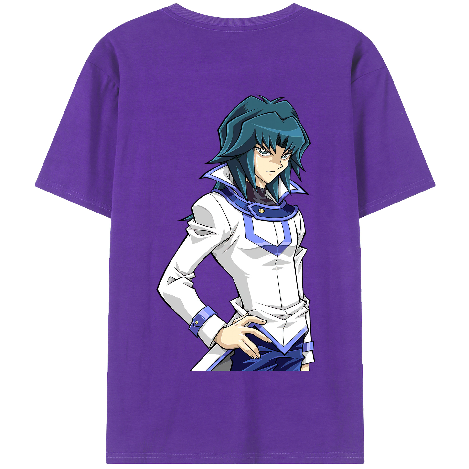 （画像用） 遊☆戯☆王 Yu-Gi-Oh! 綿100％半袖Tシャツ（背面プリント）