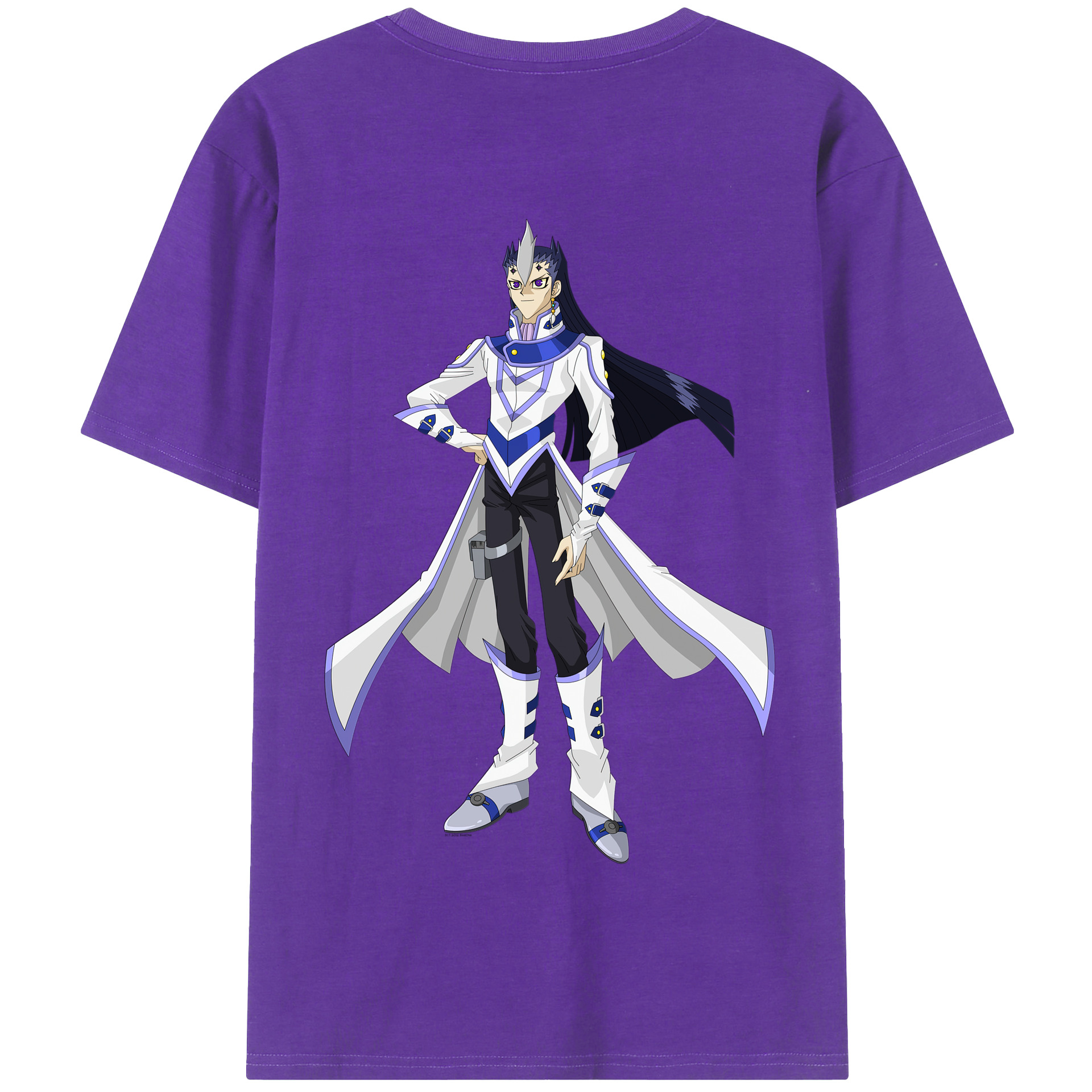 （画像用） 遊☆戯☆王 Yu-Gi-Oh! 綿100％半袖Tシャツ（背面プリント）