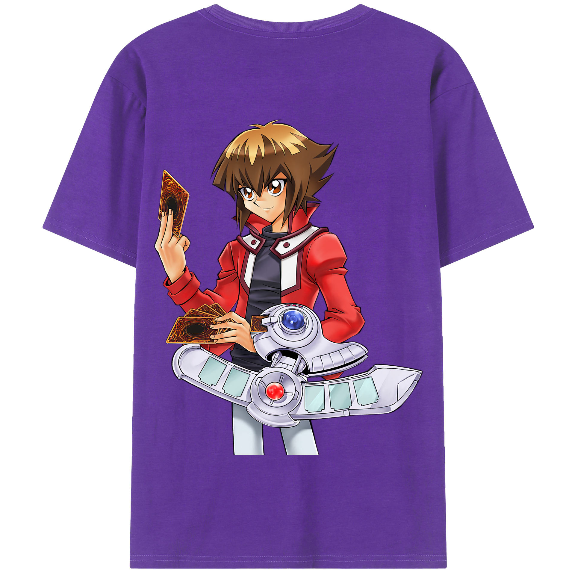 （画像用） 遊☆戯☆王 Yu-Gi-Oh! 綿100％半袖Tシャツ（背面プリント）