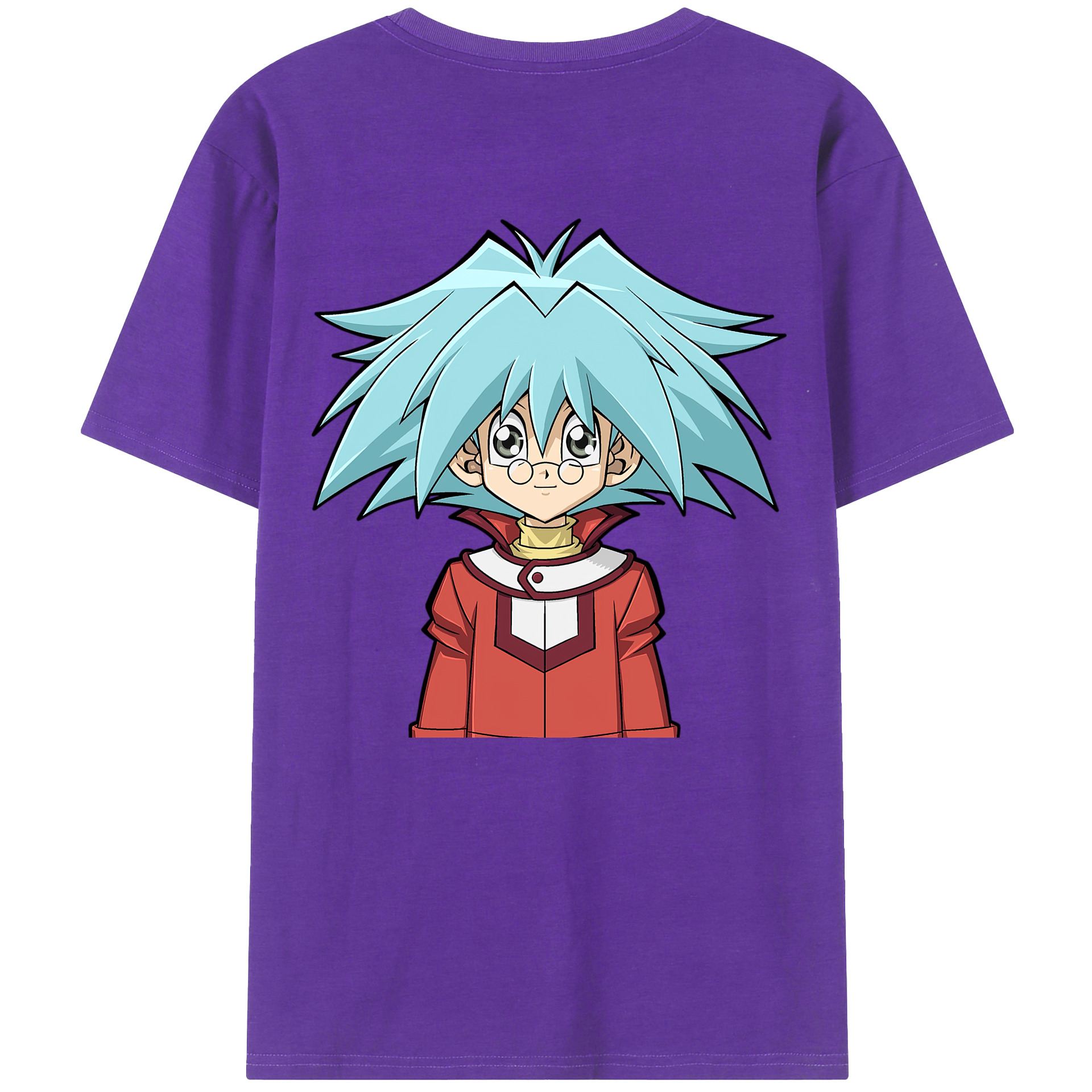 （画像用） 遊☆戯☆王 Yu-Gi-Oh! 綿100％半袖Tシャツ（背面プリント）