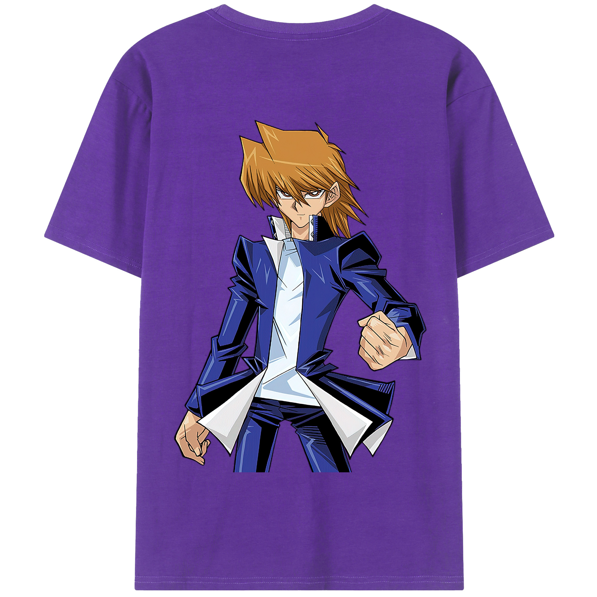 （画像用） 遊☆戯☆王 Yu-Gi-Oh! 綿100％半袖Tシャツ（背面プリント）