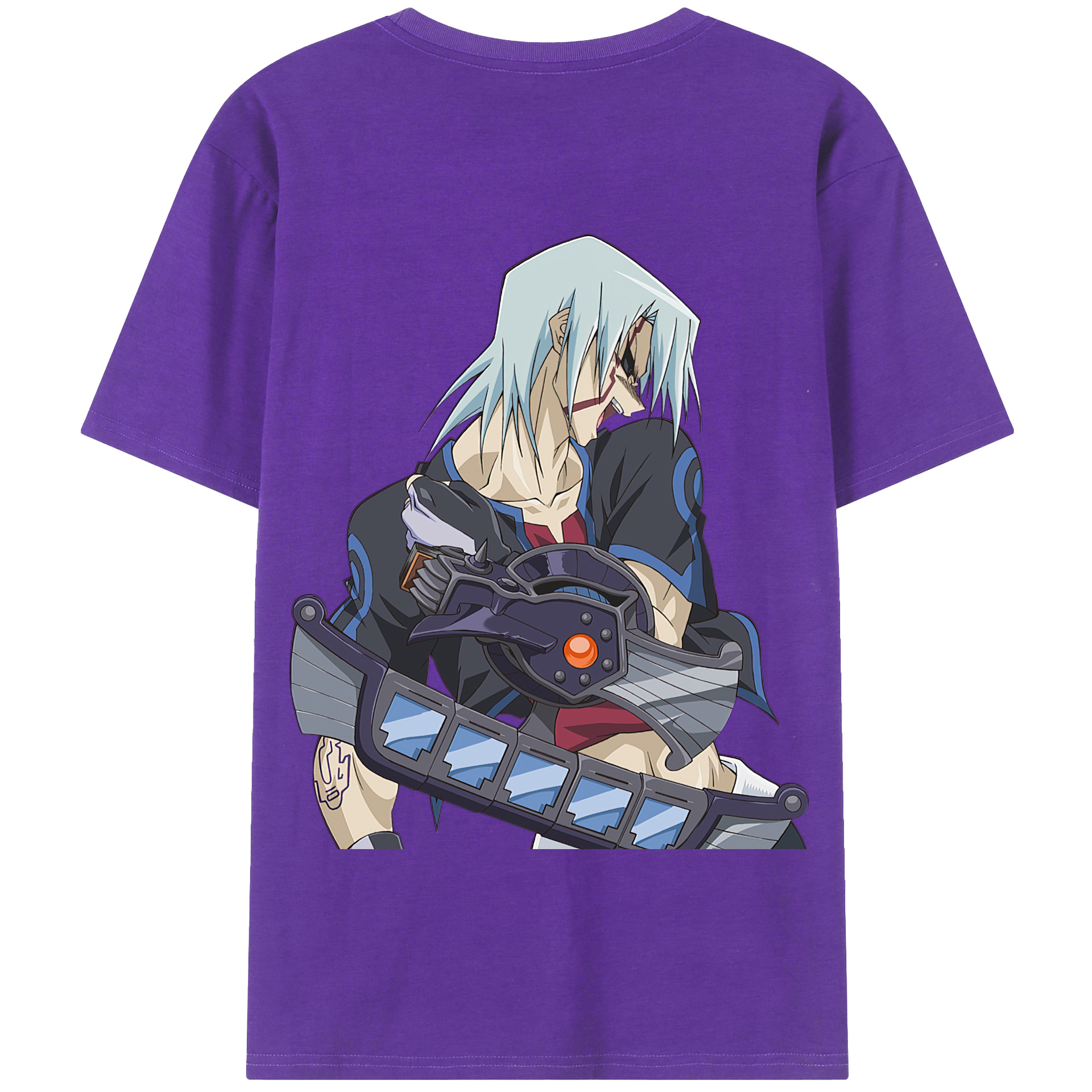 （画像用） 遊☆戯☆王 Yu-Gi-Oh! 綿100％半袖Tシャツ（背面プリント）