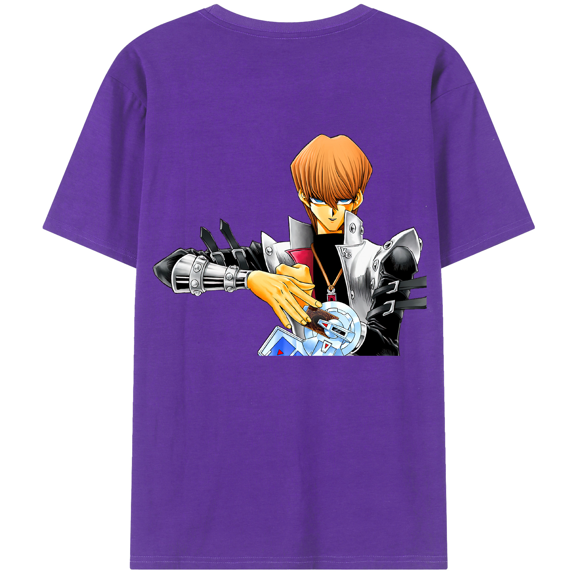 （画像用） 遊☆戯☆王 Yu-Gi-Oh! 綿100％半袖Tシャツ（背面プリント）