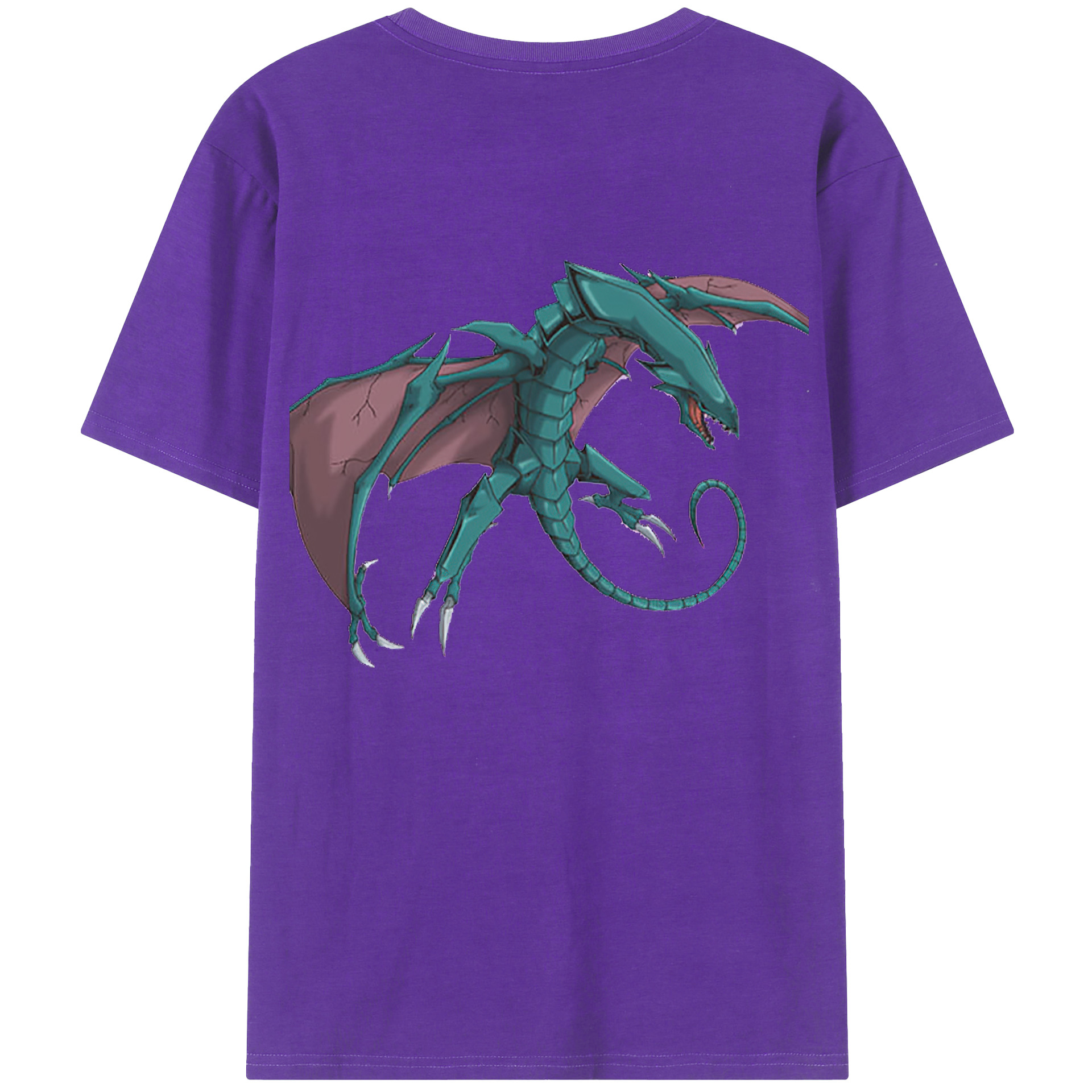 （画像用） 遊☆戯☆王 Yu-Gi-Oh! 綿100％半袖Tシャツ（背面プリント）
