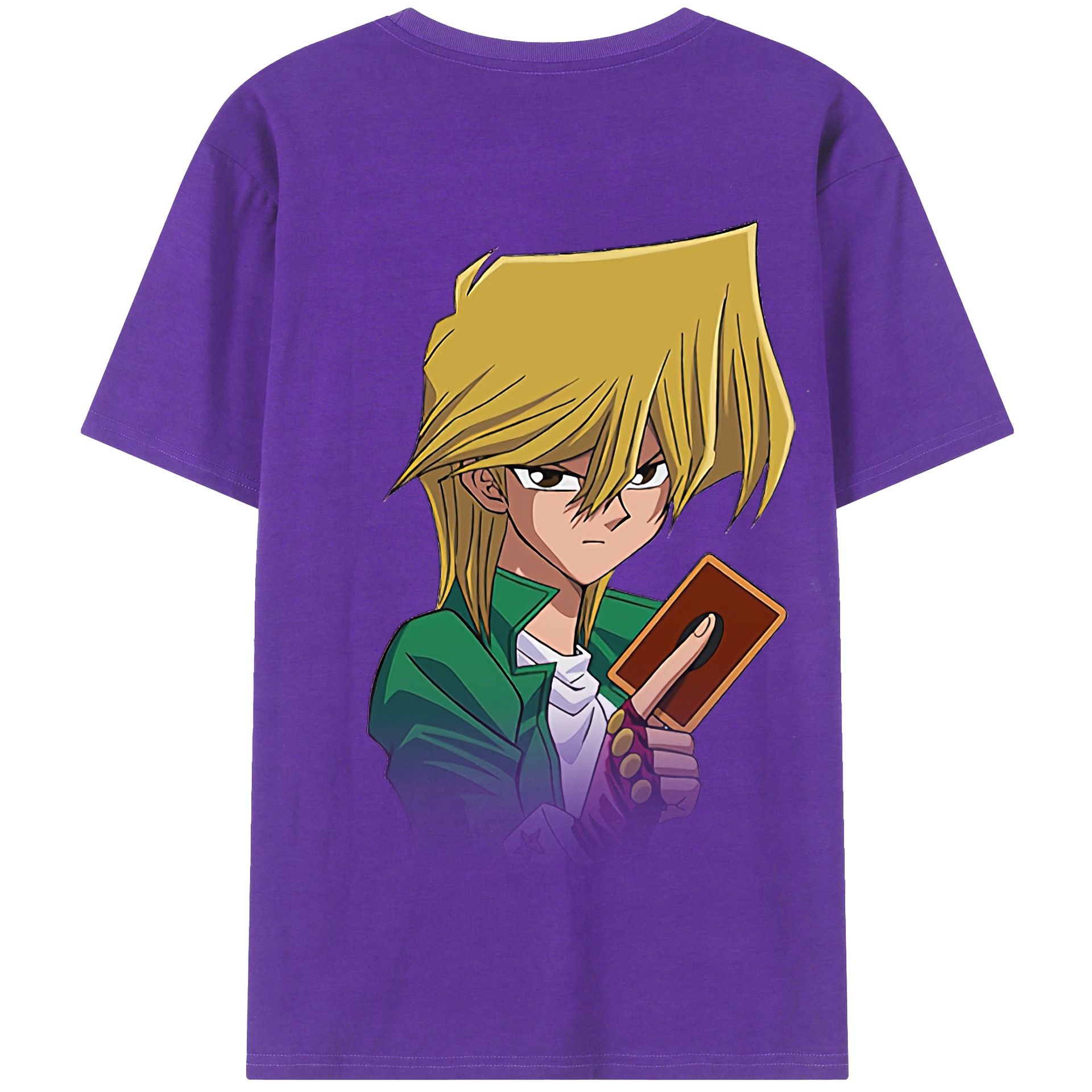 （画像用） 遊☆戯☆王 Yu-Gi-Oh! 綿100％半袖Tシャツ（背面プリント）