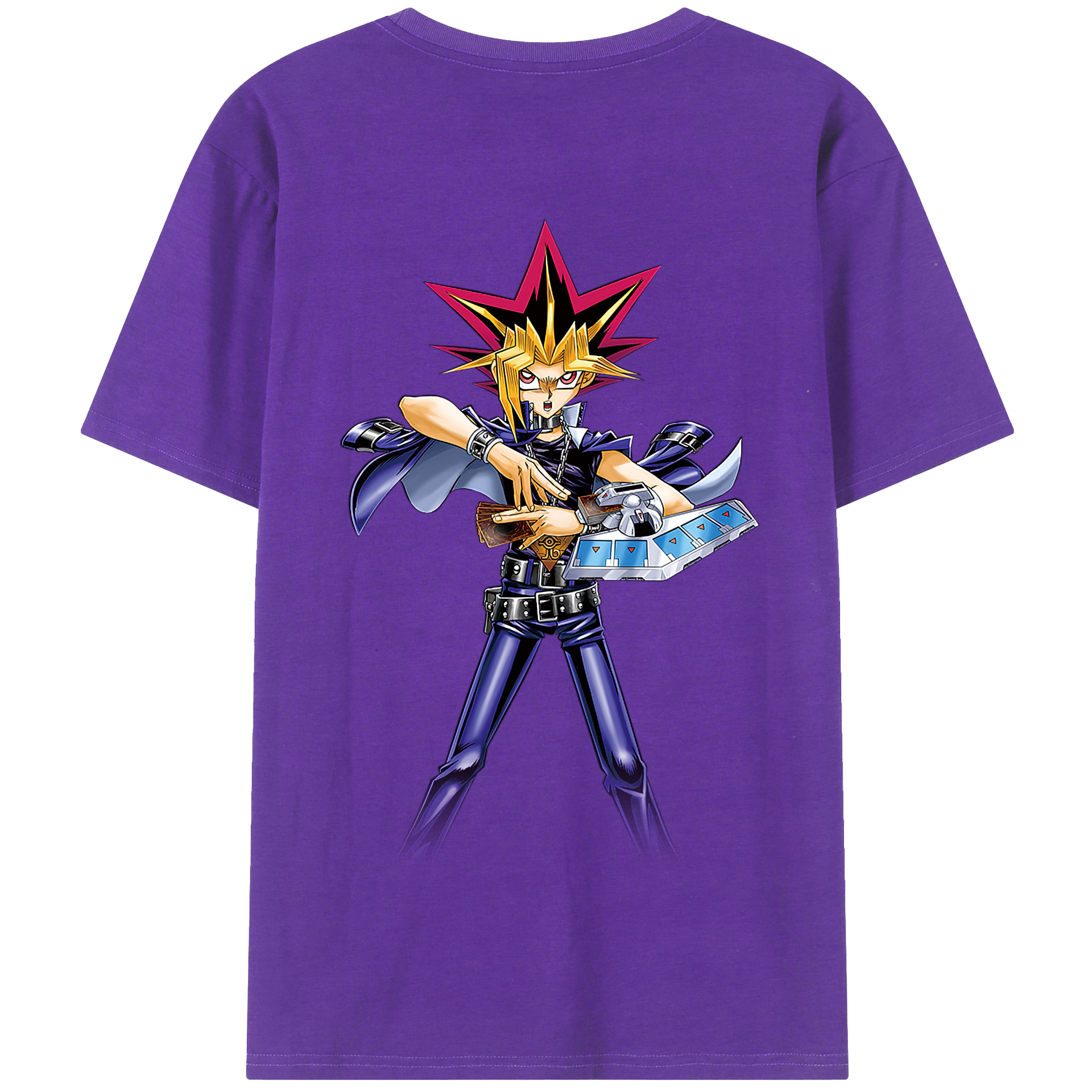 遊☆戯☆王 Yu-Gi-Oh! 綿100％半袖Tシャツ（背面プリント）