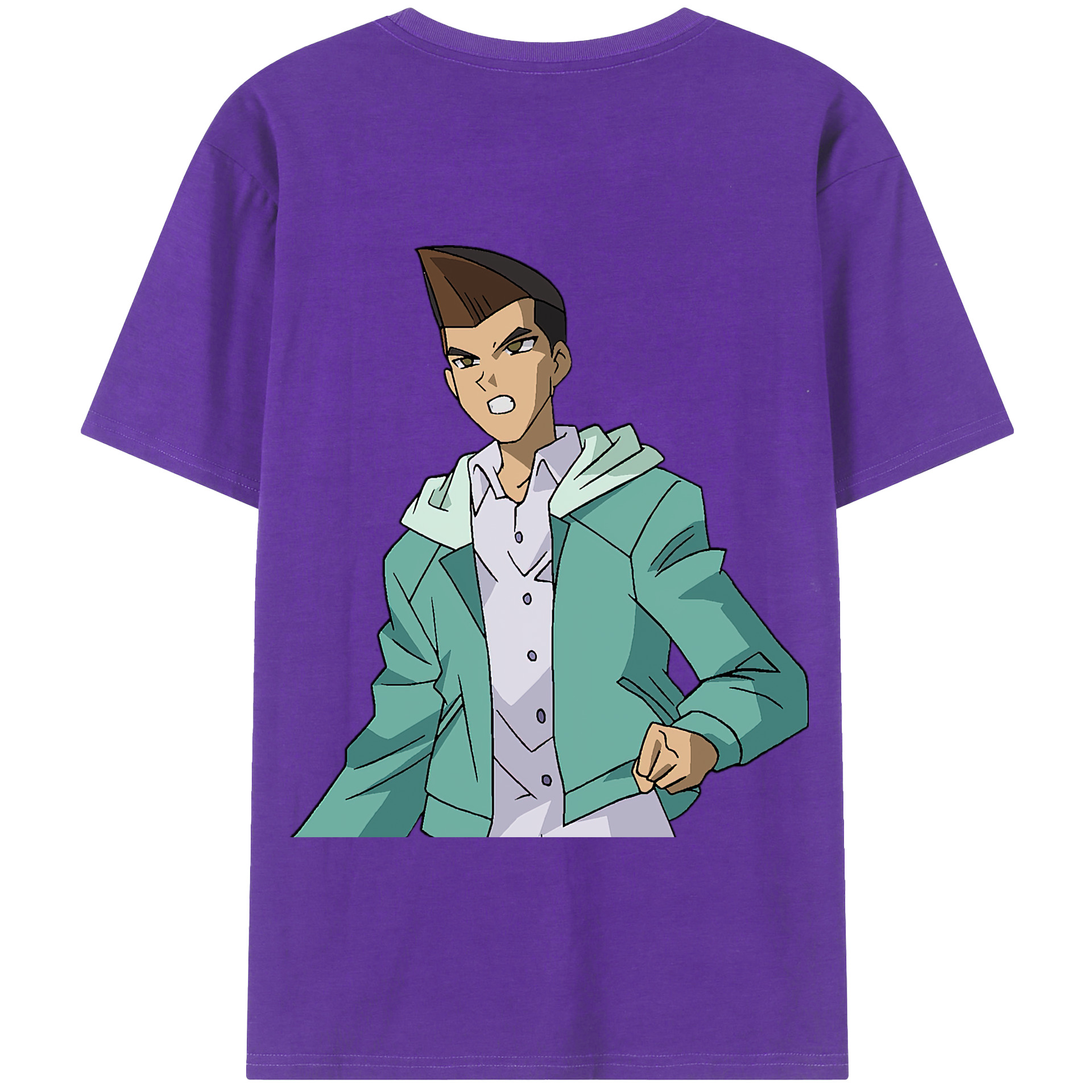 （画像用） 遊☆戯☆王 Yu-Gi-Oh! 綿100％半袖Tシャツ（背面プリント）