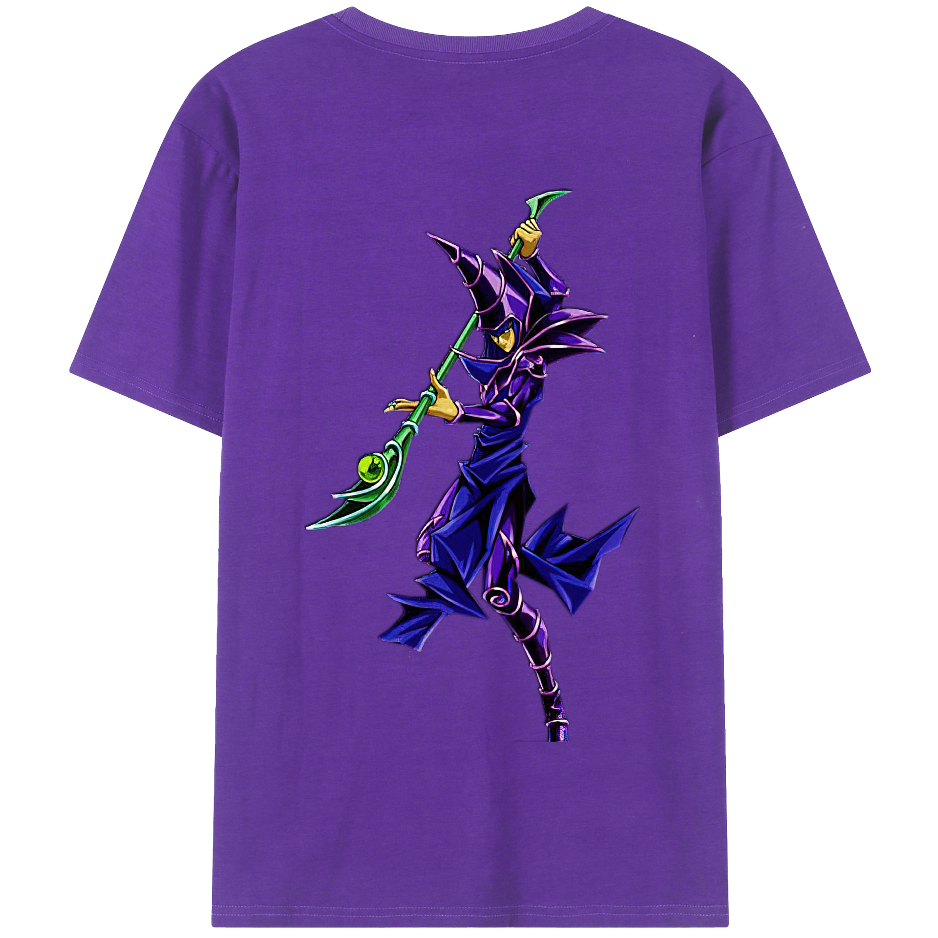 （画像用） 遊☆戯☆王 Yu-Gi-Oh! 綿100％半袖Tシャツ（背面プリント）