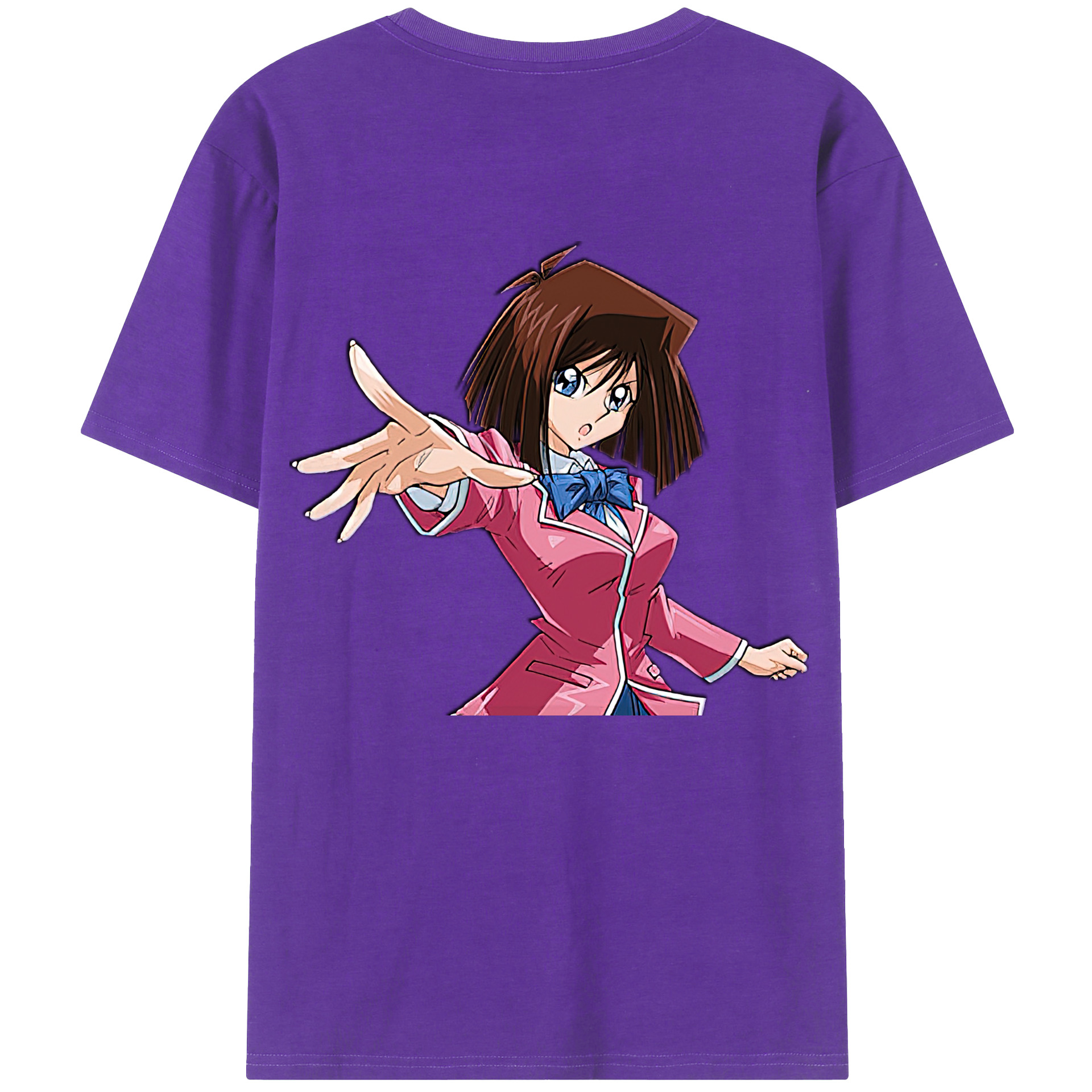 （画像用） 遊☆戯☆王 Yu-Gi-Oh! 綿100％半袖Tシャツ（背面プリント）