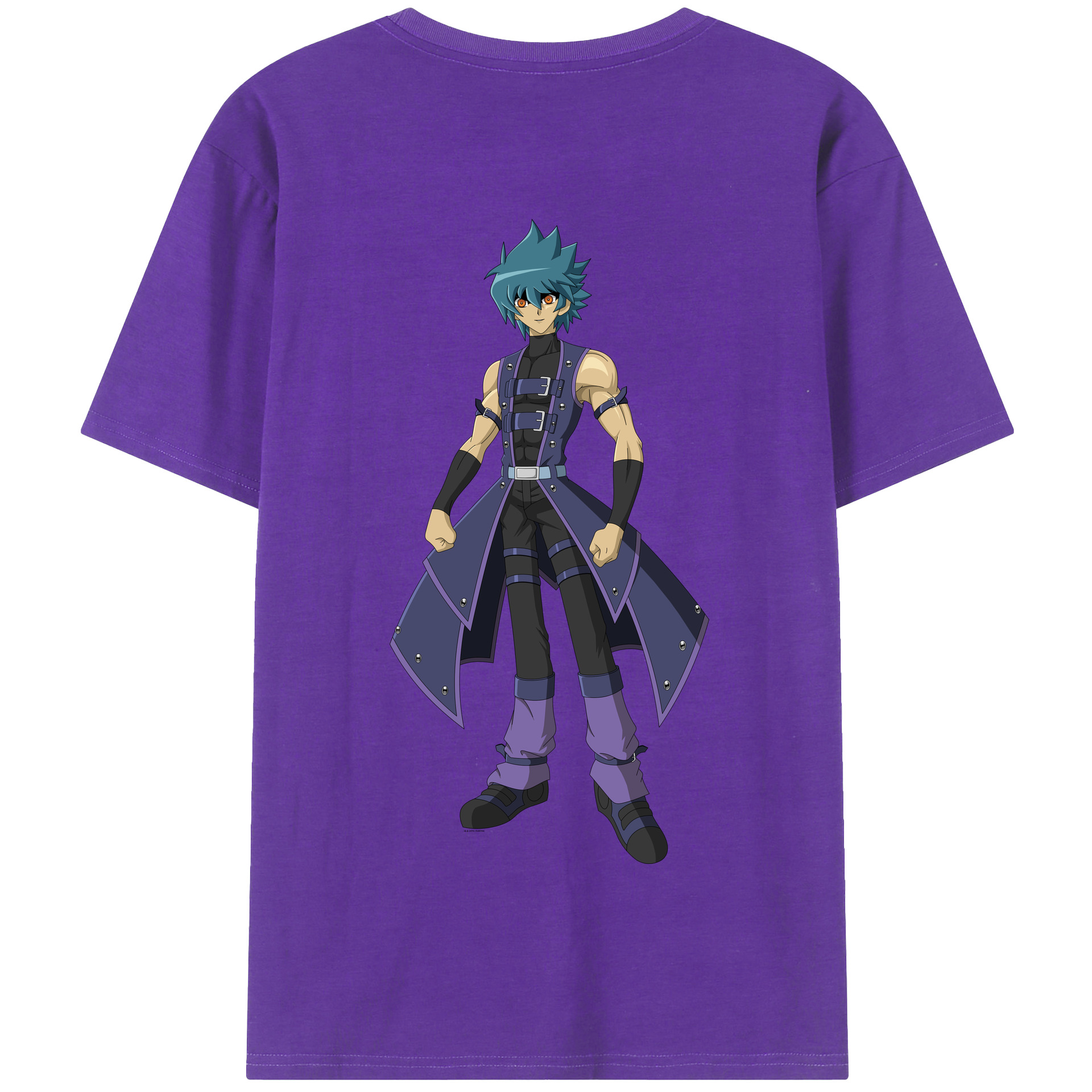 （画像用） 遊☆戯☆王 Yu-Gi-Oh! 綿100％半袖Tシャツ（背面プリント）