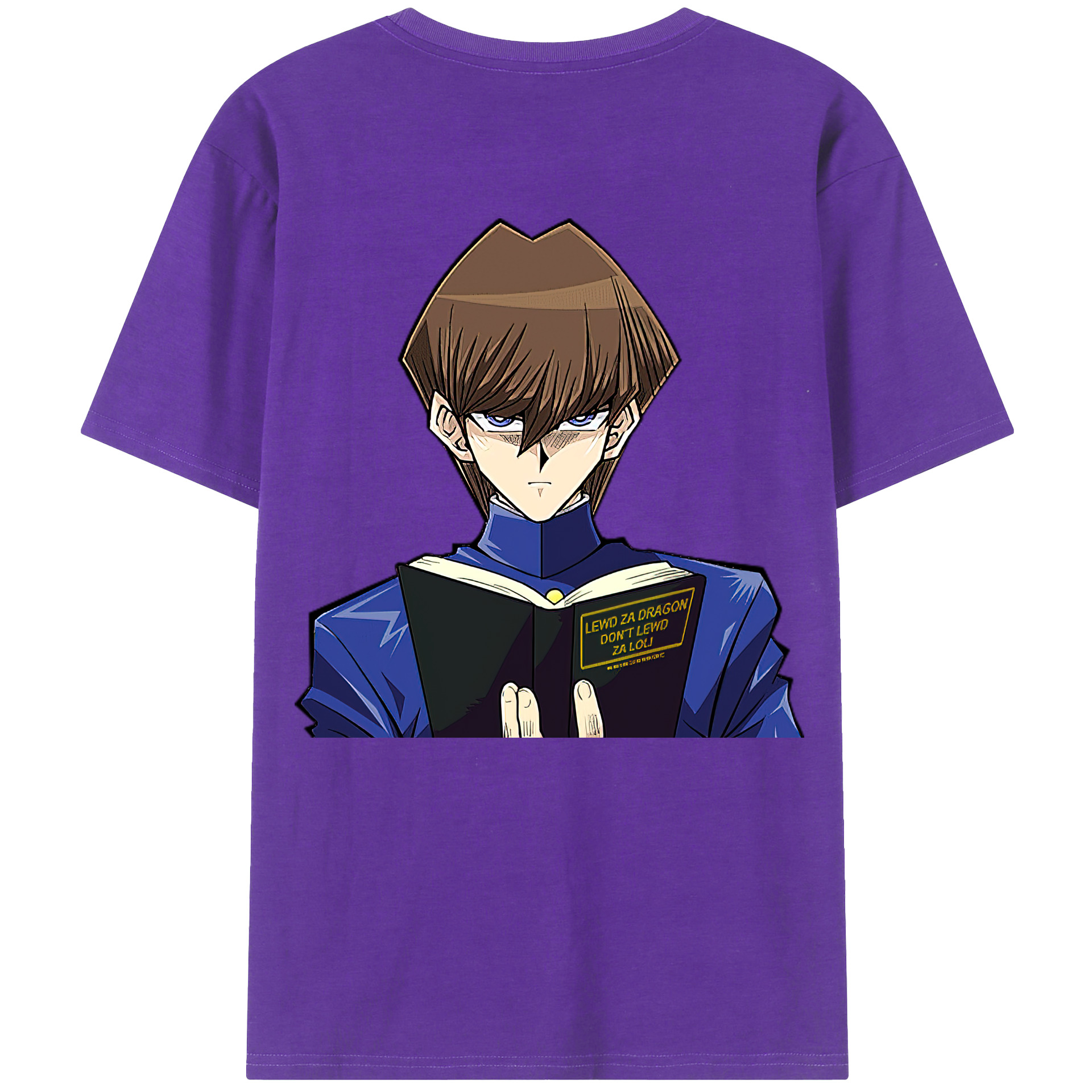 （画像用） 遊☆戯☆王 Yu-Gi-Oh! 綿100％半袖Tシャツ（背面プリント）