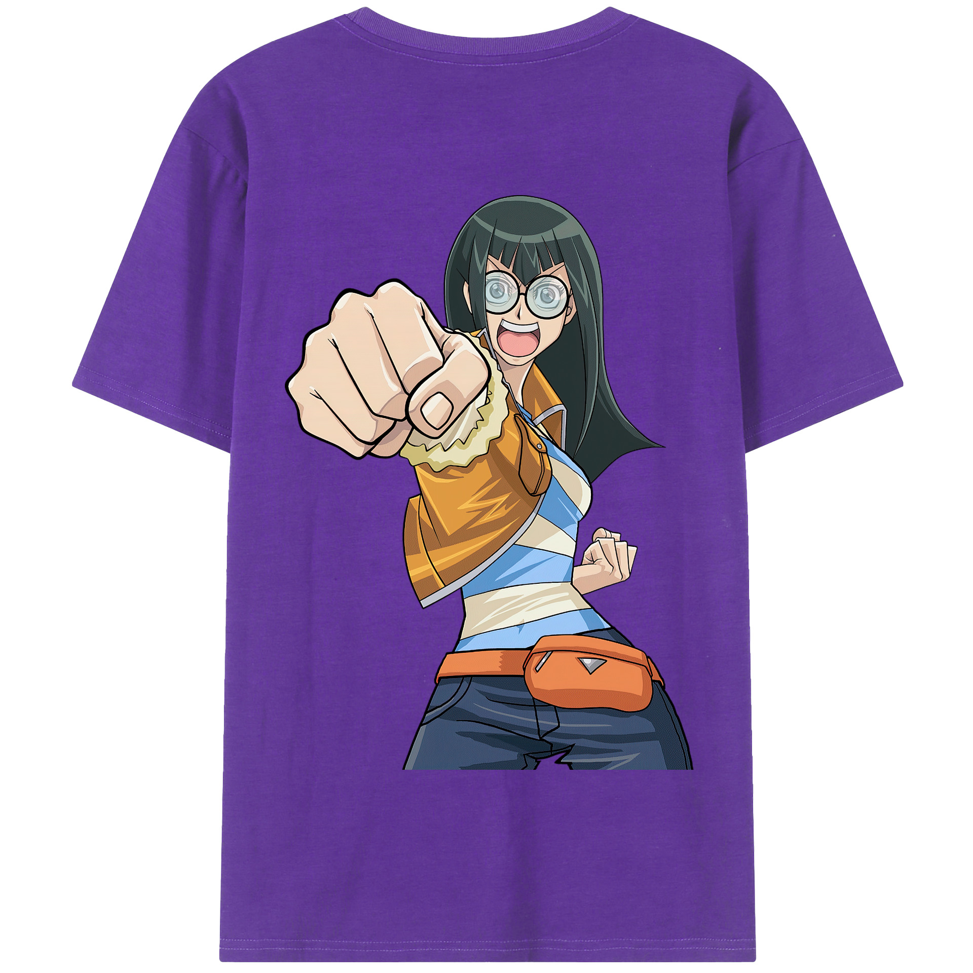 （画像用） 遊☆戯☆王 Yu-Gi-Oh! 綿100％半袖Tシャツ（背面プリント）