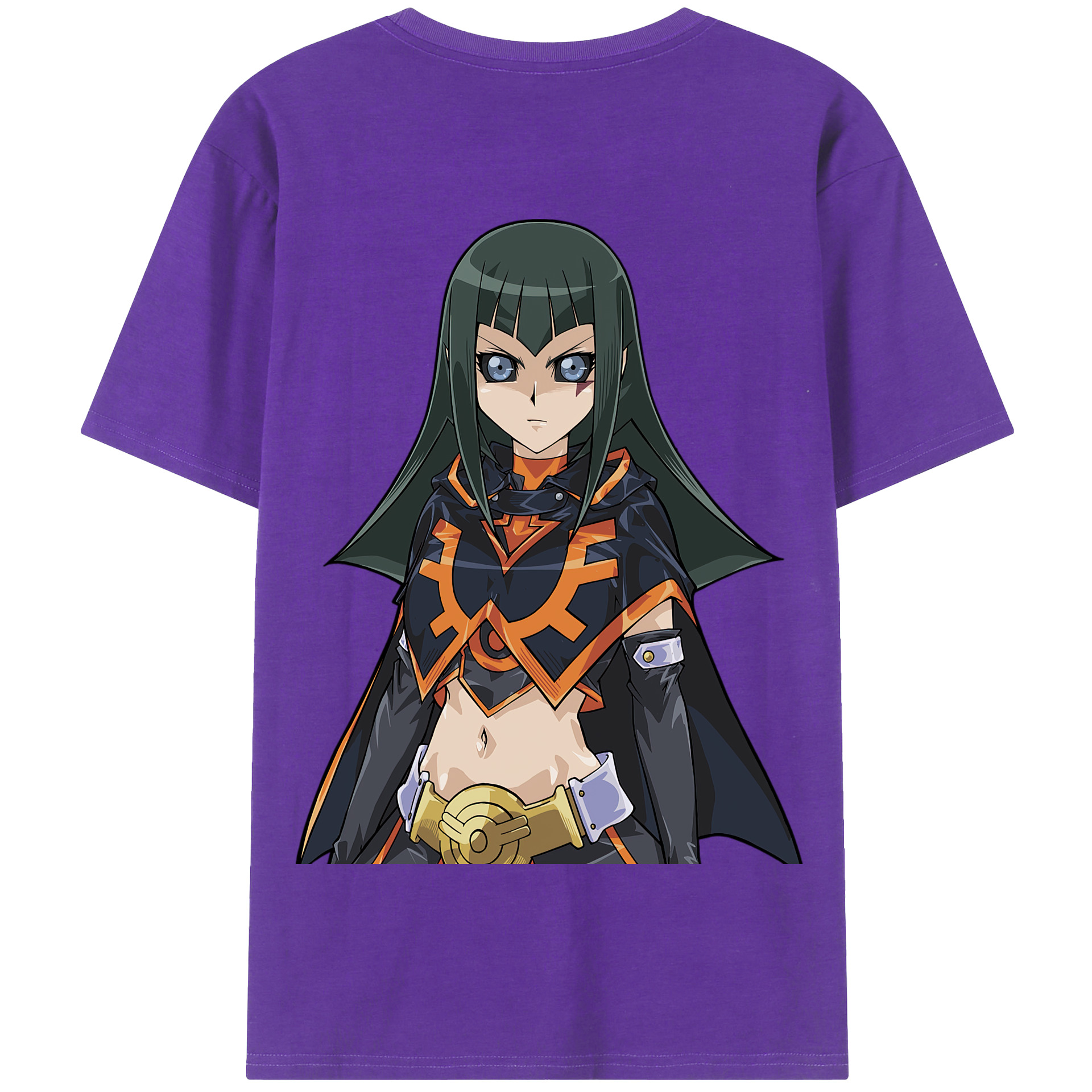 （画像用） 遊☆戯☆王 Yu-Gi-Oh! 綿100％半袖Tシャツ（背面プリント）