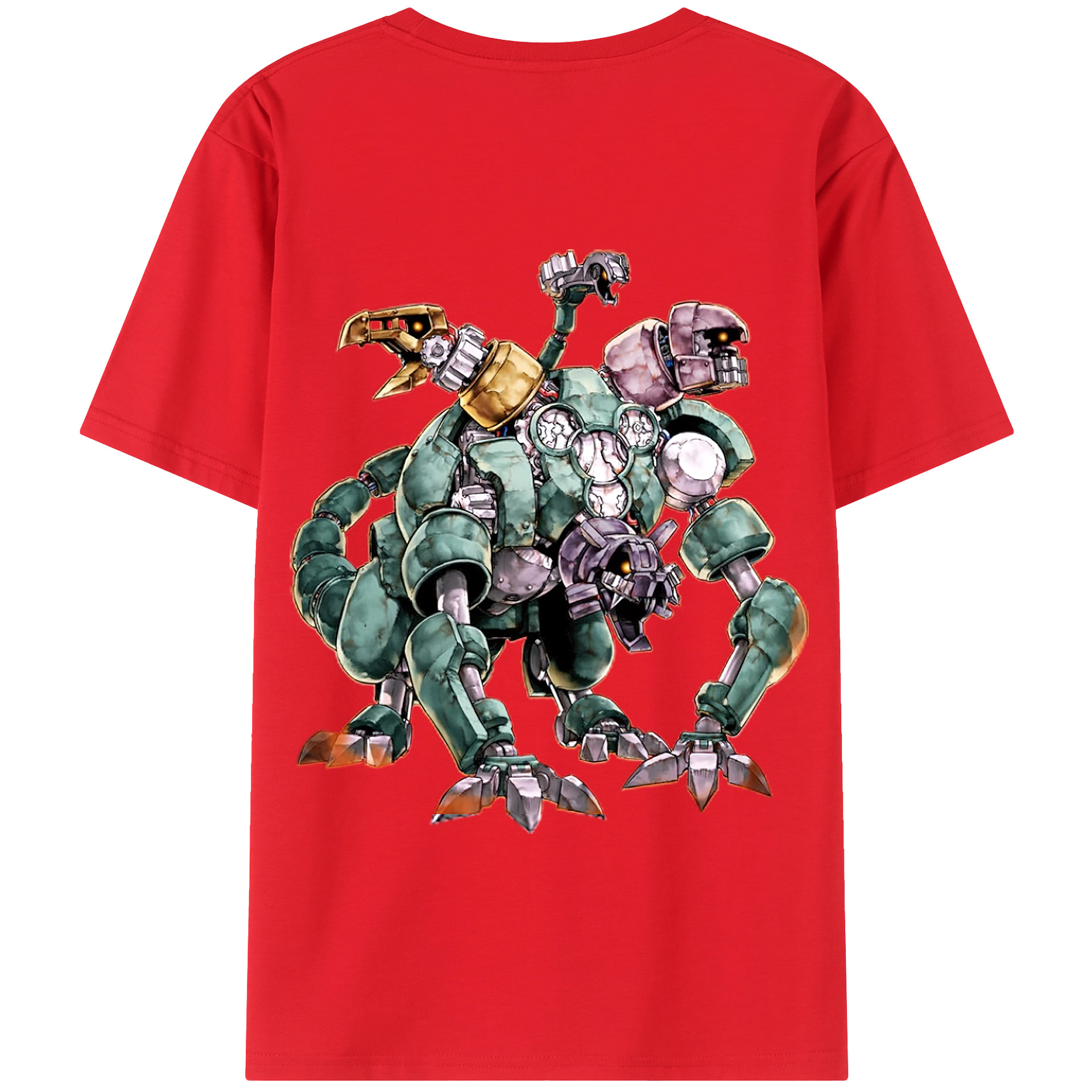 （画像用） 遊☆戯☆王 Yu-Gi-Oh! 綿100％半袖Tシャツ（背面プリント）