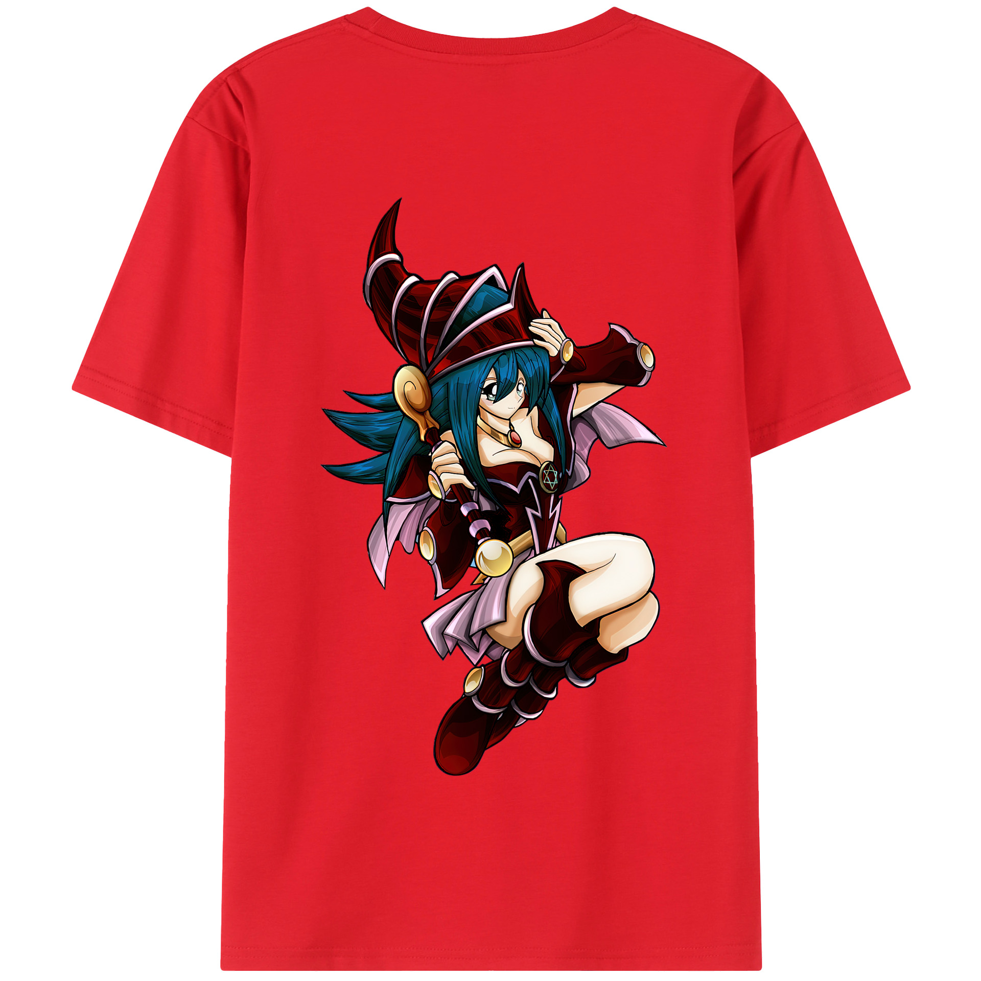 （画像用） 遊☆戯☆王 Yu-Gi-Oh! 綿100％半袖Tシャツ（背面プリント）