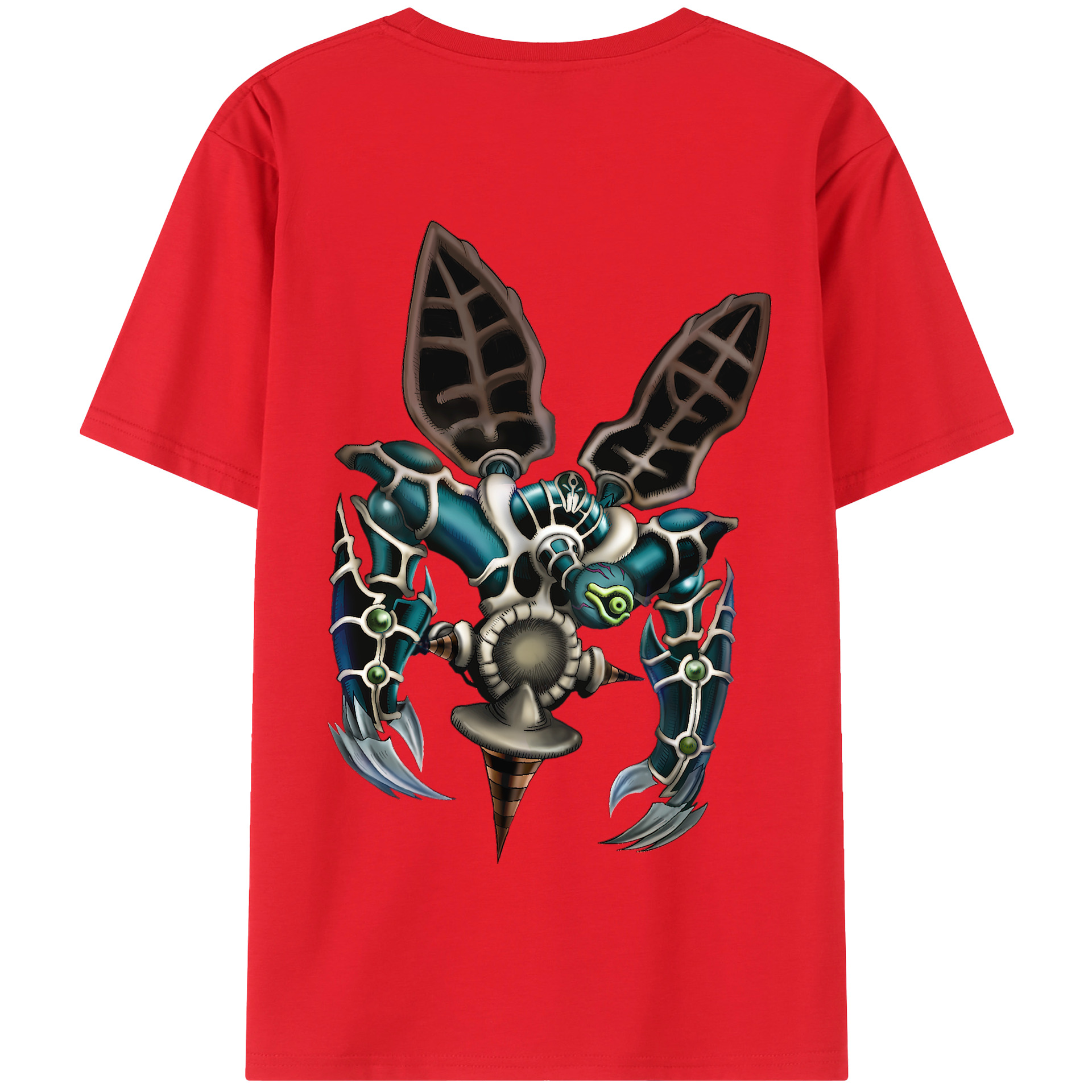 （画像用） 遊☆戯☆王 Yu-Gi-Oh! 綿100％半袖Tシャツ（背面プリント）