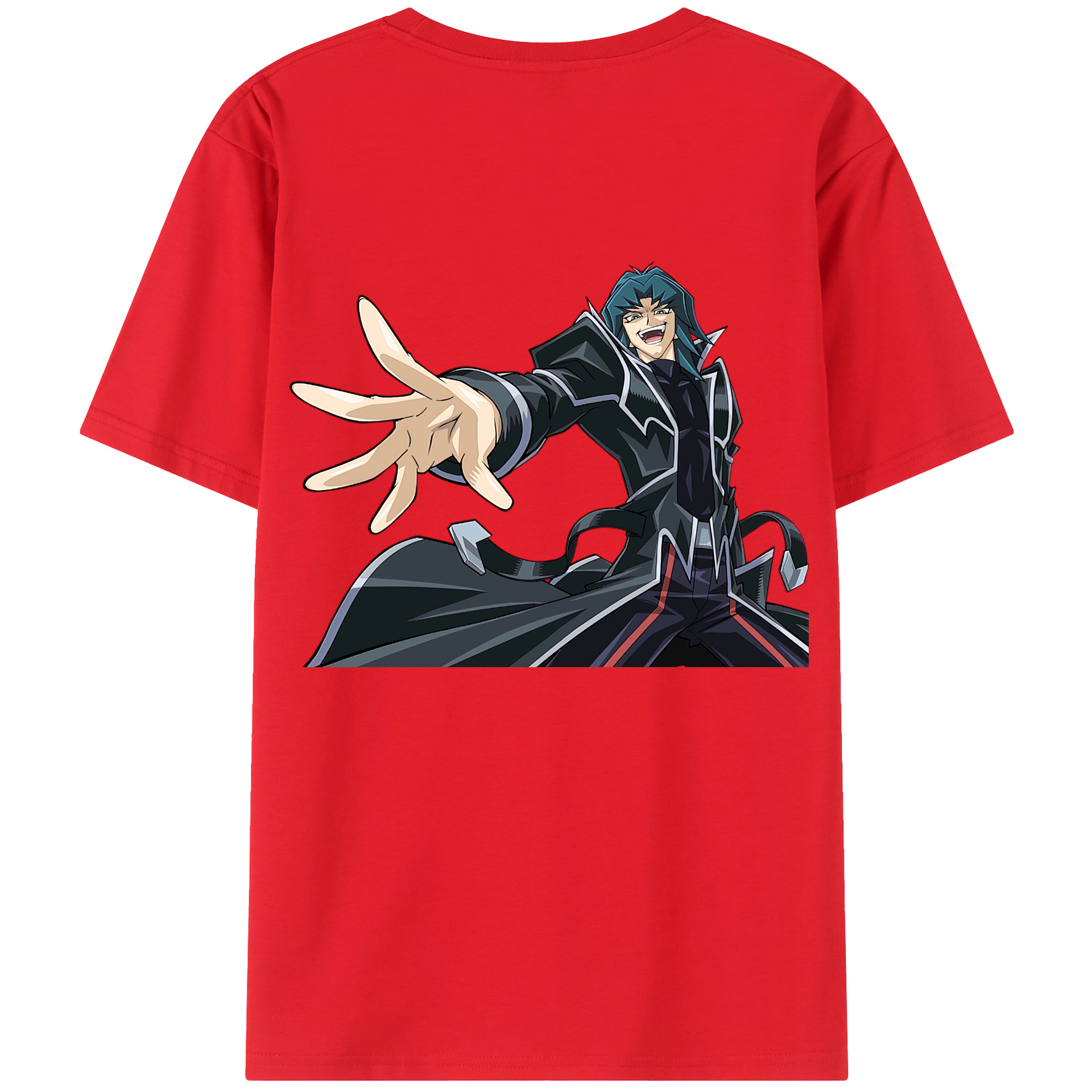（画像用） 遊☆戯☆王 Yu-Gi-Oh! 綿100％半袖Tシャツ（背面プリント）
