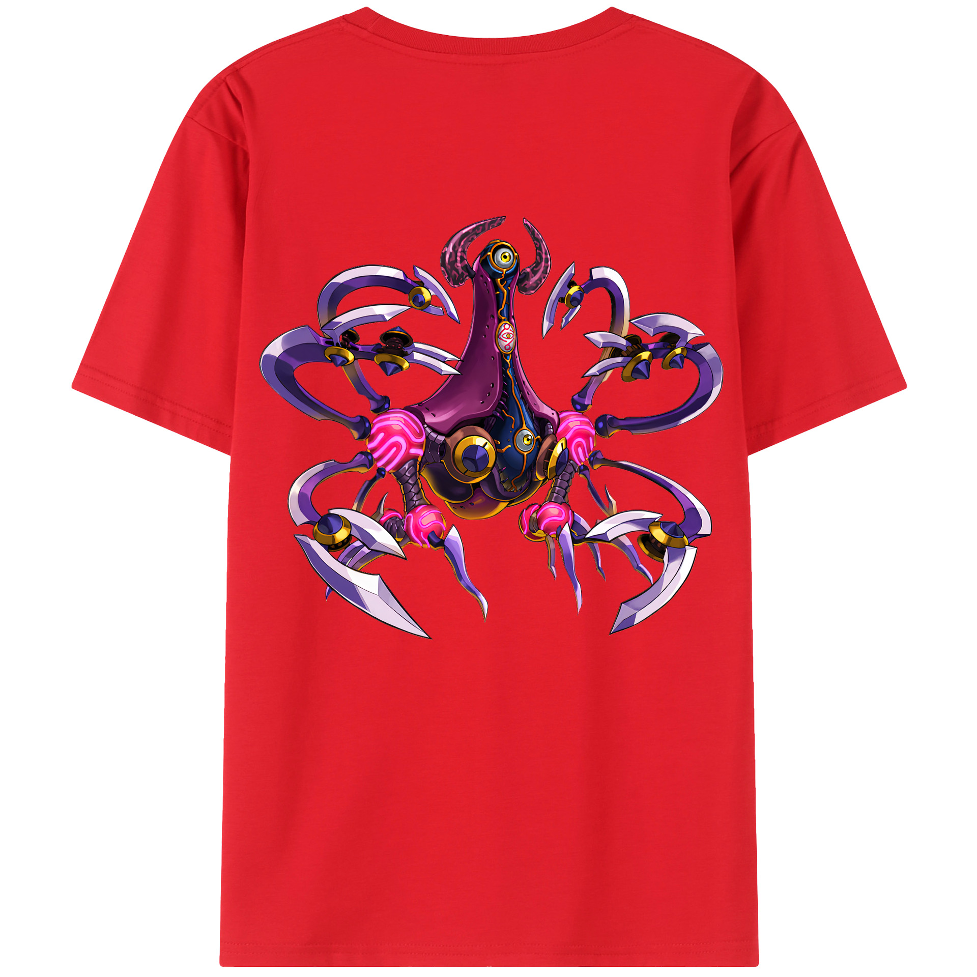 （画像用） 遊☆戯☆王 Yu-Gi-Oh! 綿100％半袖Tシャツ（背面プリント）