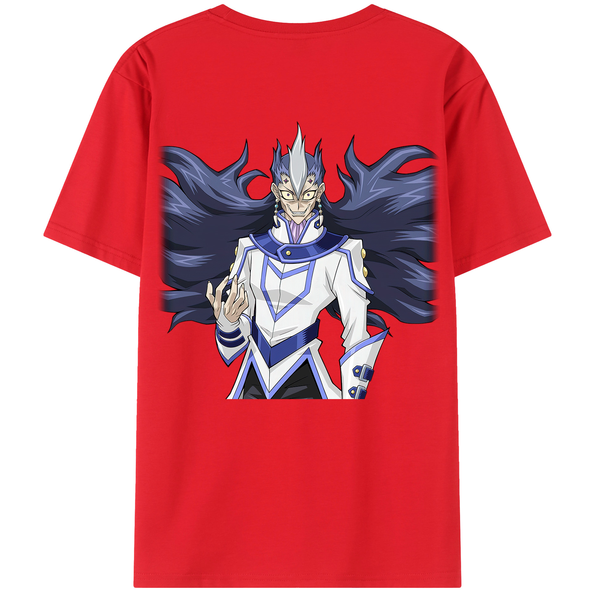 （画像用） 遊☆戯☆王 Yu-Gi-Oh! 綿100％半袖Tシャツ（背面プリント）