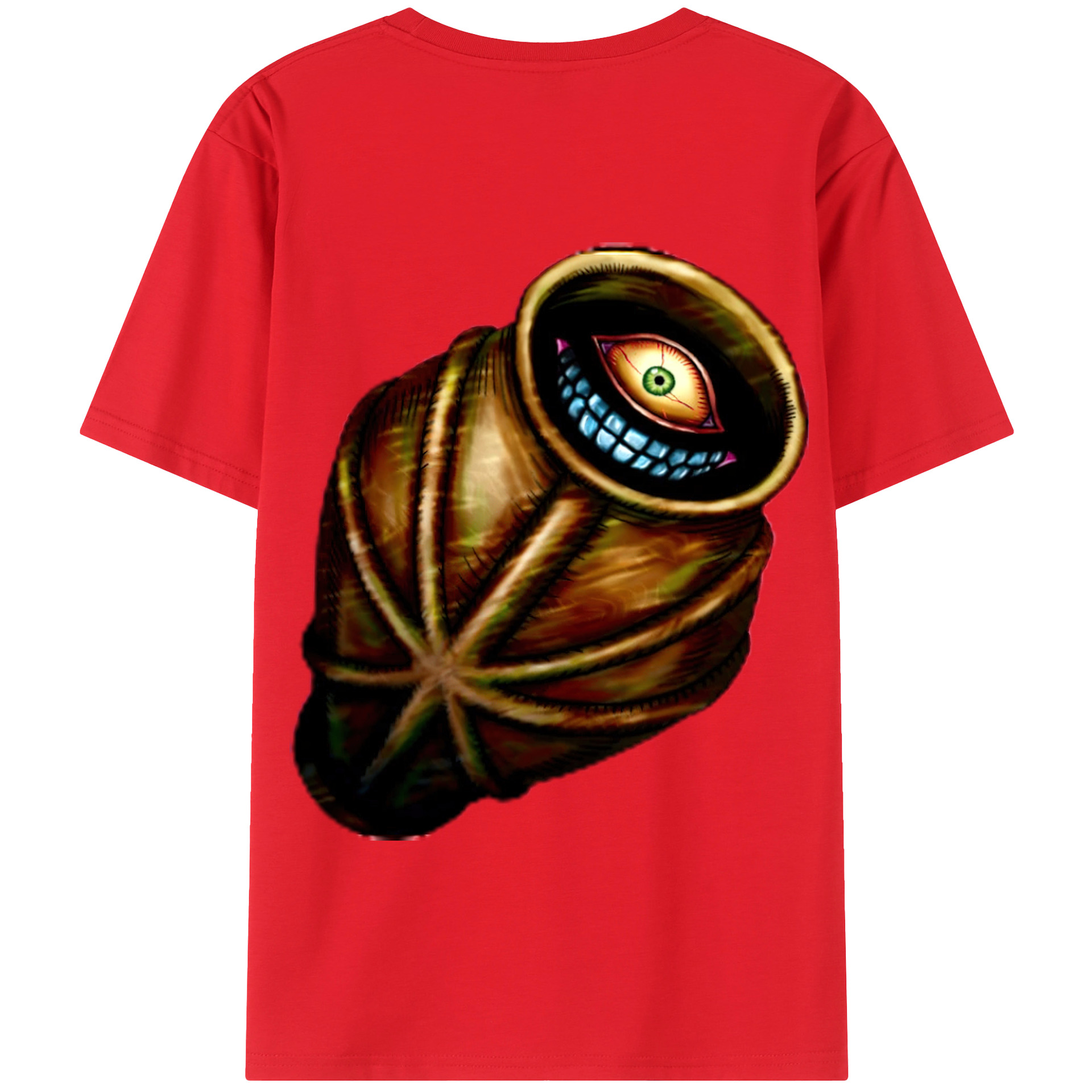 （画像用） 遊☆戯☆王 Yu-Gi-Oh! 綿100％半袖Tシャツ（背面プリント）