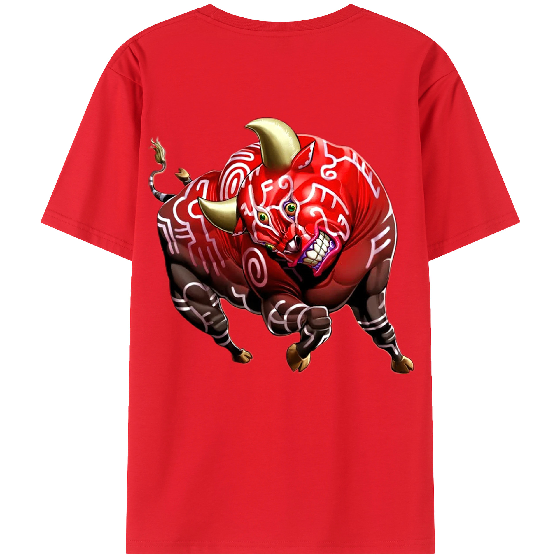（画像用） 遊☆戯☆王 Yu-Gi-Oh! 綿100％半袖Tシャツ（背面プリント）