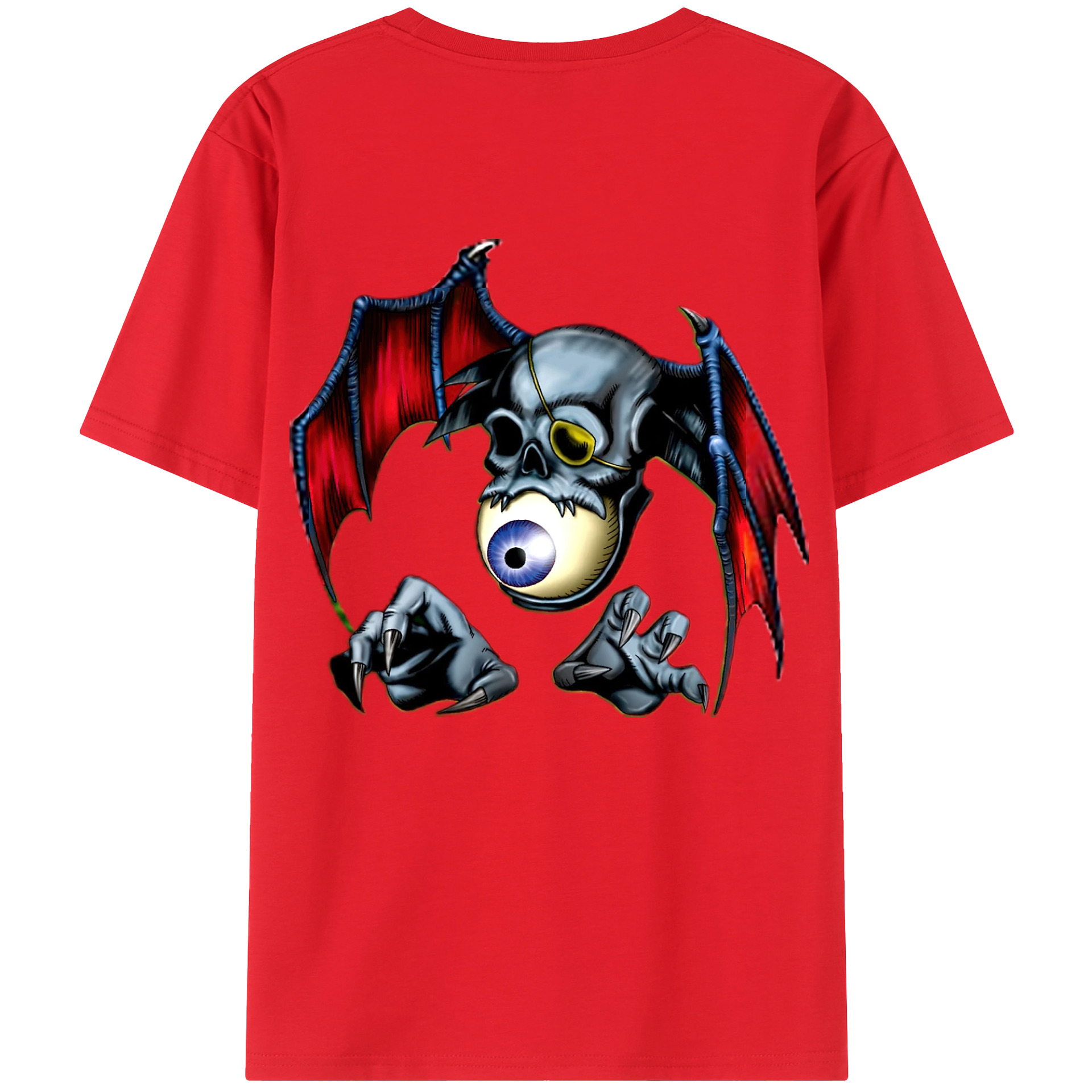 （画像用） 遊☆戯☆王 Yu-Gi-Oh! 綿100％半袖Tシャツ（背面プリント）