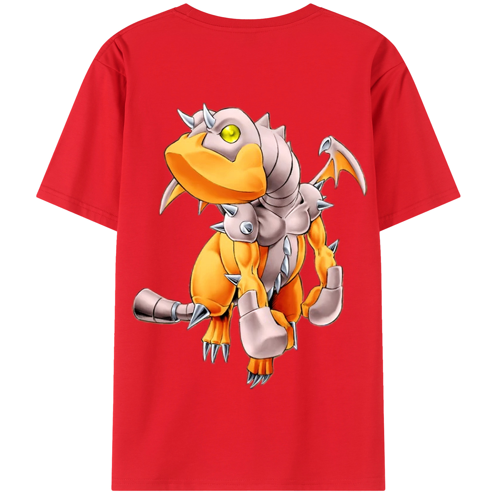 （画像用） 遊☆戯☆王 Yu-Gi-Oh! 綿100％半袖Tシャツ（背面プリント）