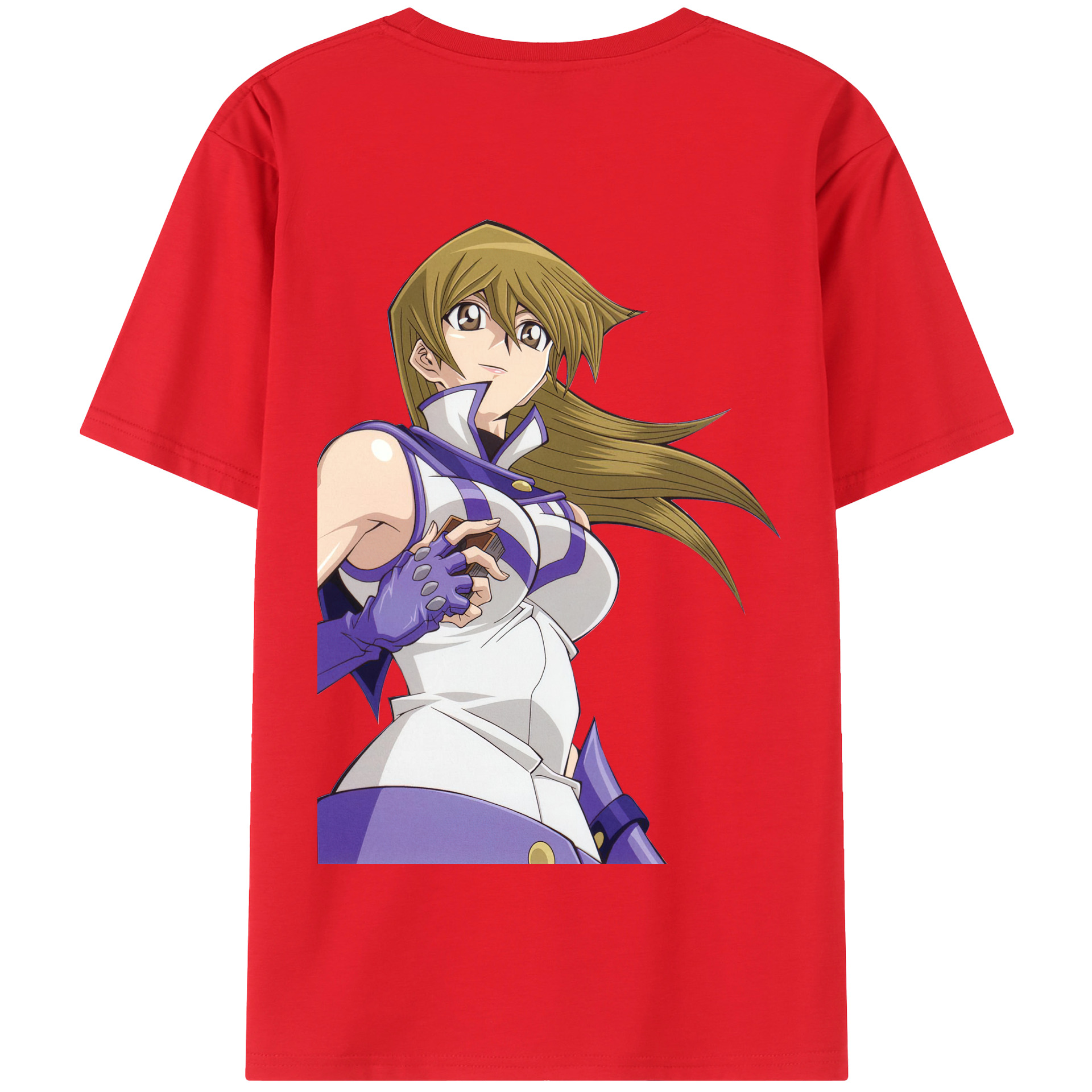 （画像用） 遊☆戯☆王 Yu-Gi-Oh! 綿100％半袖Tシャツ（背面プリント）