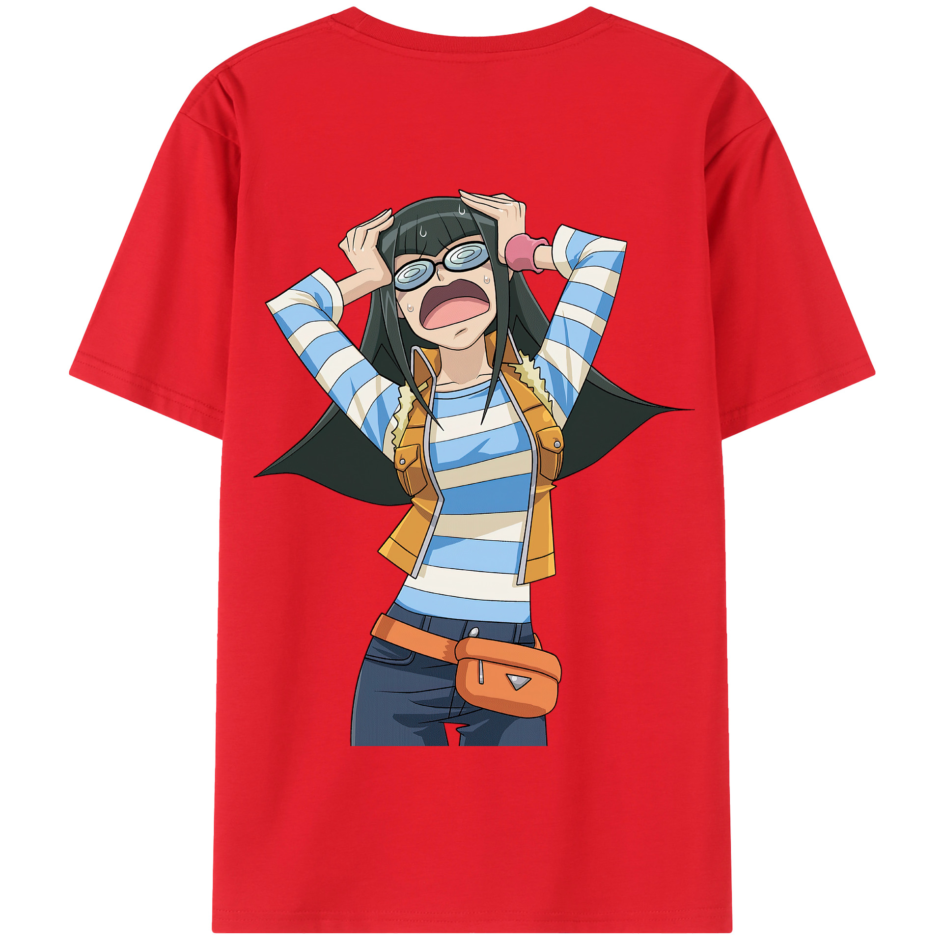 （画像用） 遊☆戯☆王 Yu-Gi-Oh! 綿100％半袖Tシャツ（背面プリント）